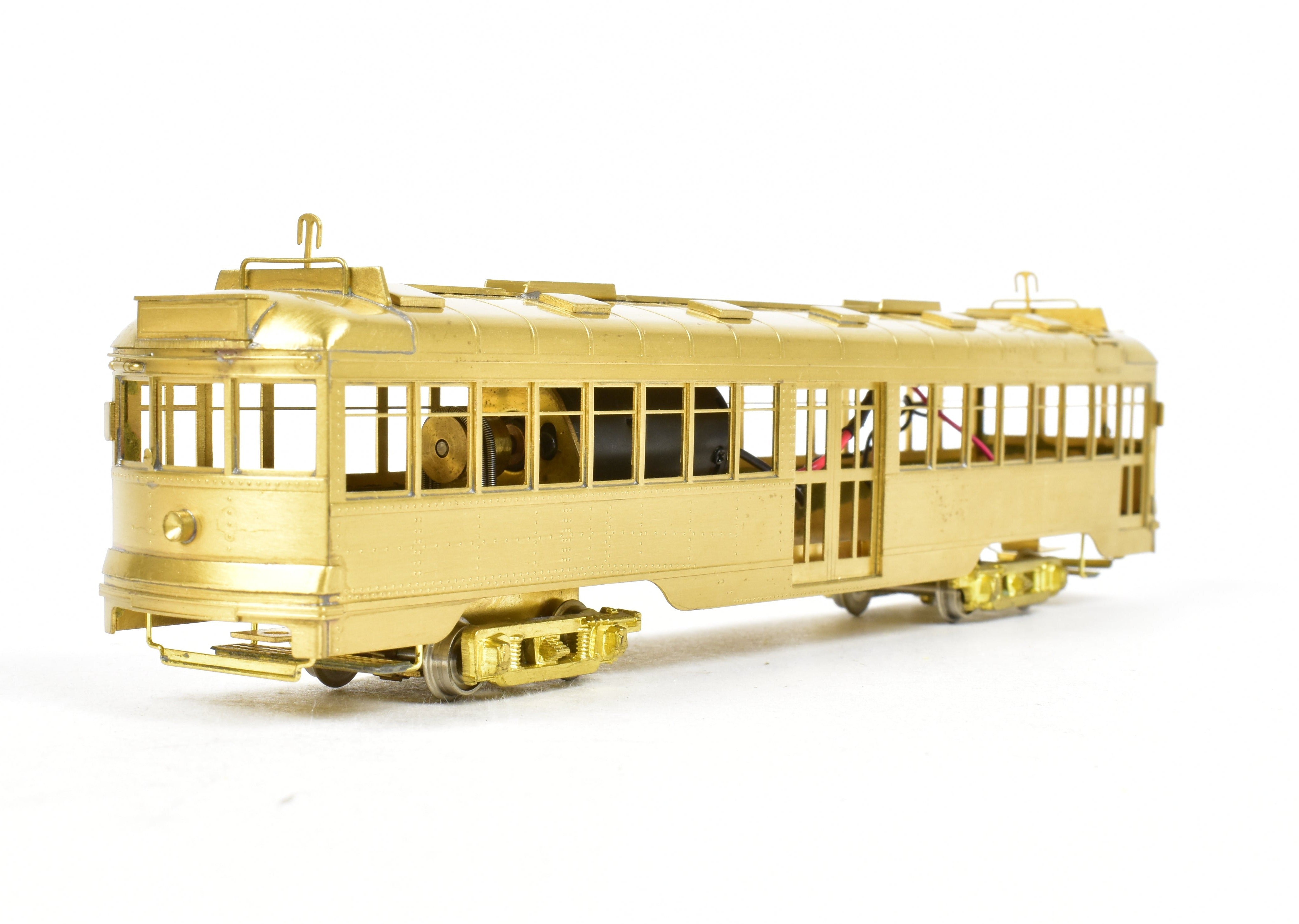 HO Scale Brass Oriental Limited Pacific Electric Hollywood Car, Powered Models Ranging from #600 to #649