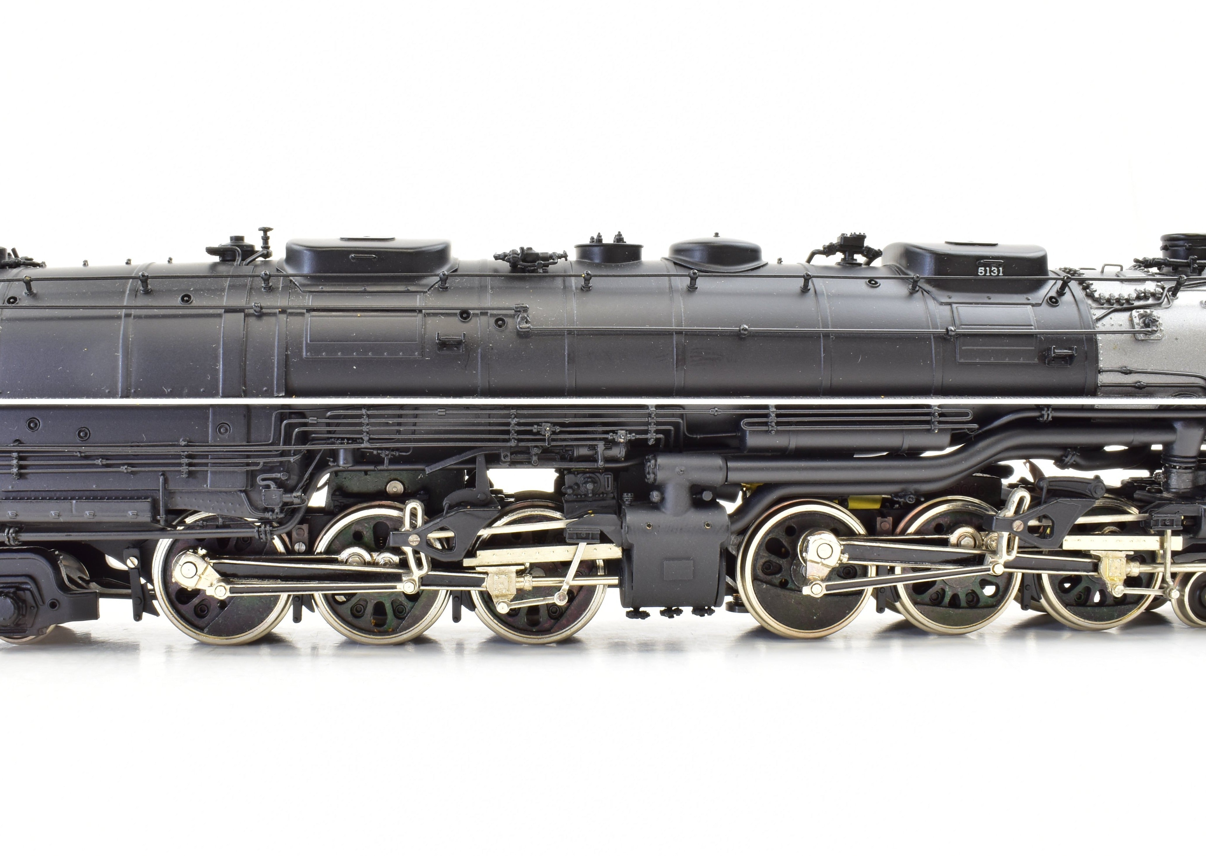 HO Scale Brass PFM - Tenshodo Northern Pacific Class Z - 8 4 - 6 - 6 - 4 Steam Locomotive Model from 1979 Run