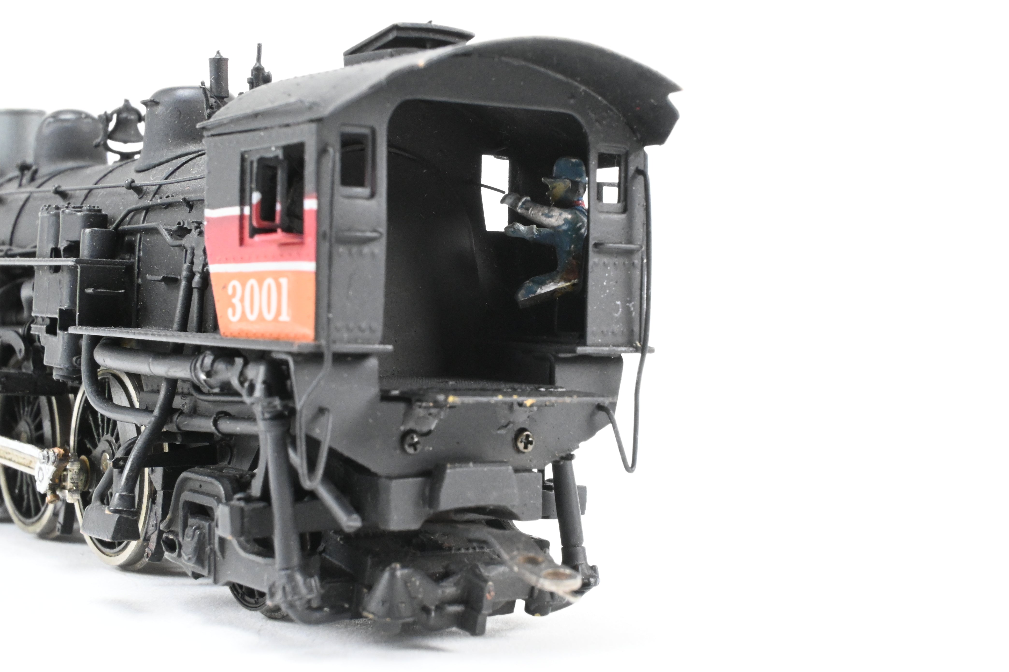 Custom-Built and Detailed HO Brass M.B. Austin SP A6 4-4-2 Atlantic No. 3001
