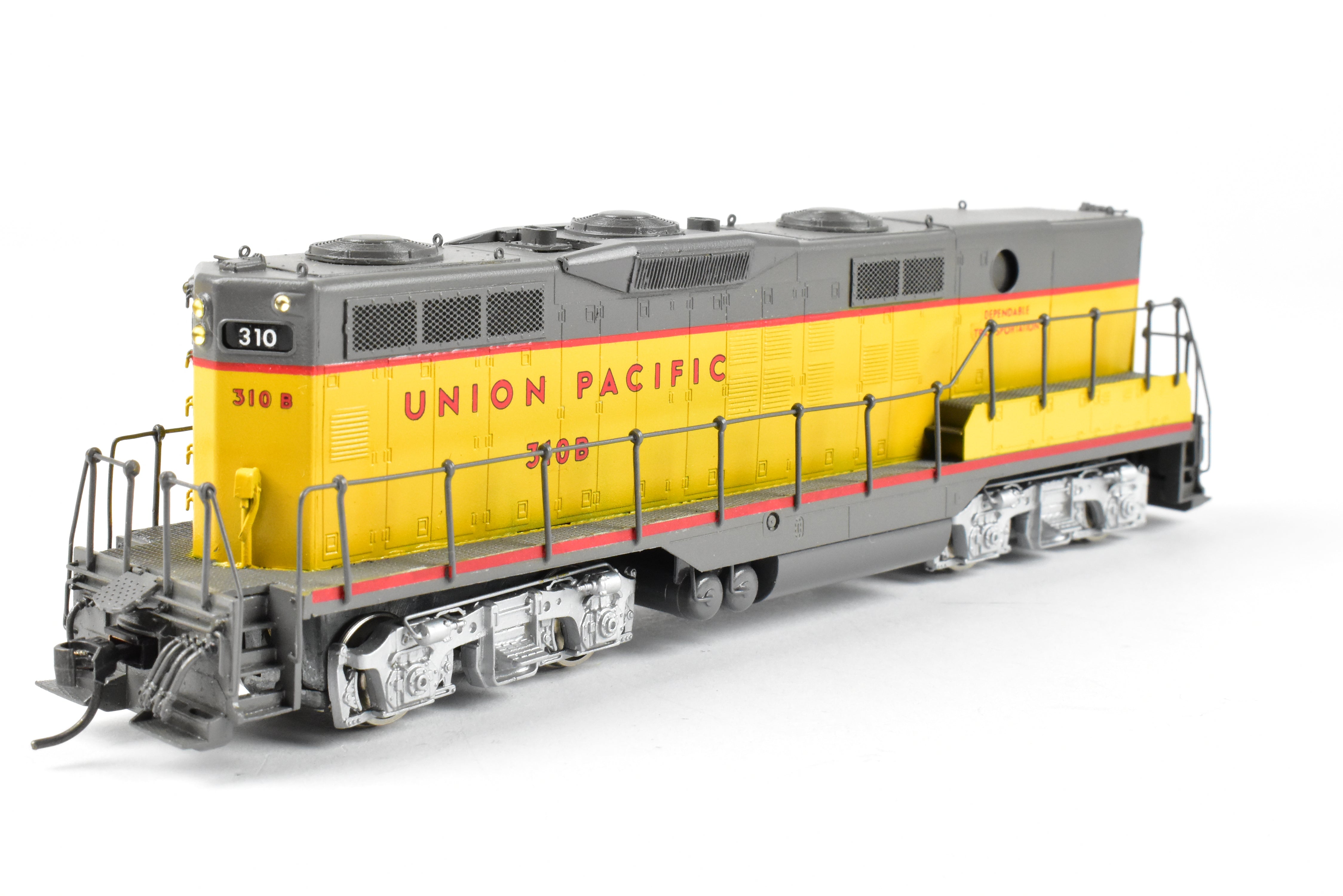 HO Brass Oriental Limited Union Pacific EMD GP9 1750 HP Cabless B-Unit CP #310B