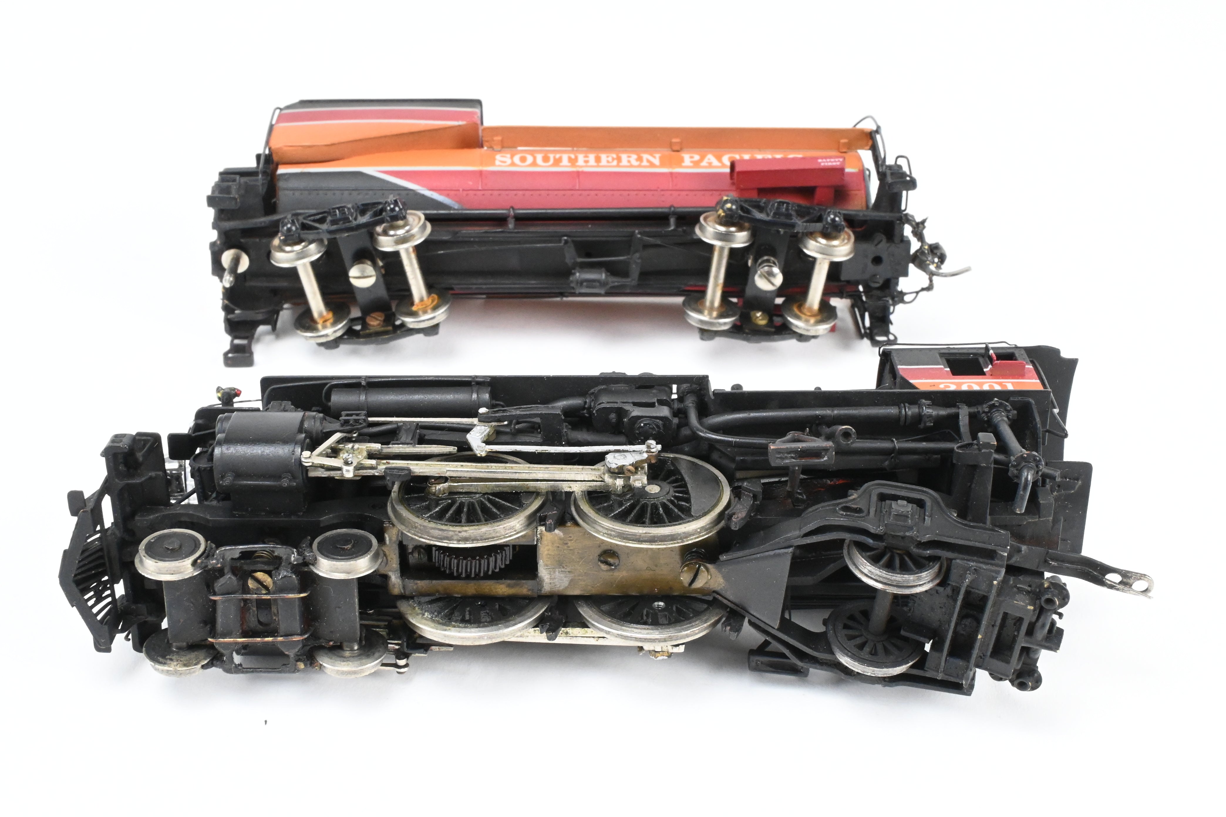 Custom-Built and Detailed HO Brass M.B. Austin SP A6 4-4-2 Atlantic No. 3001