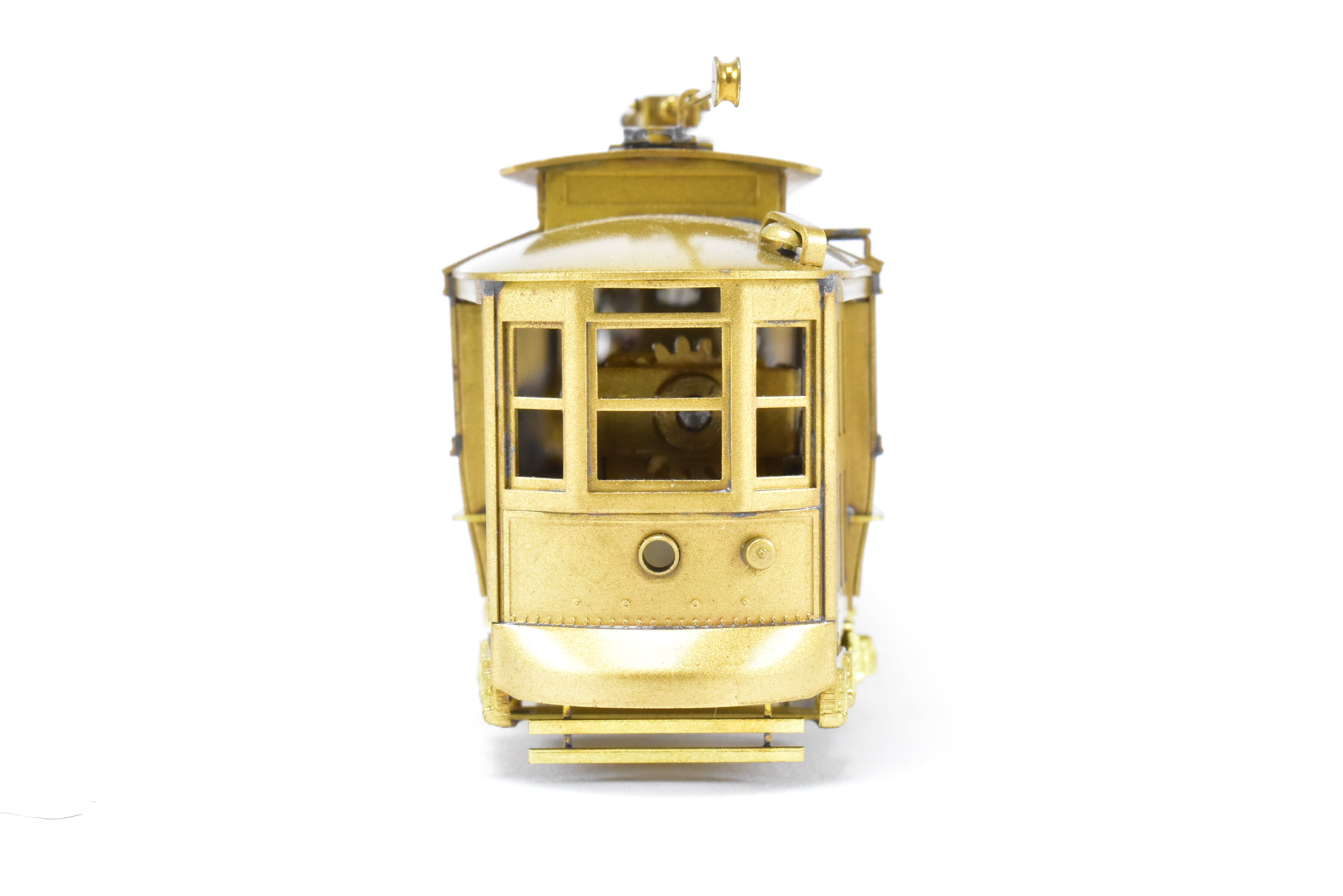 HO Scale Custom Brass TARS Third Avenue Railway System 400 Series Trolley Model - High - Quality HO Brass NJ Imported Collectible