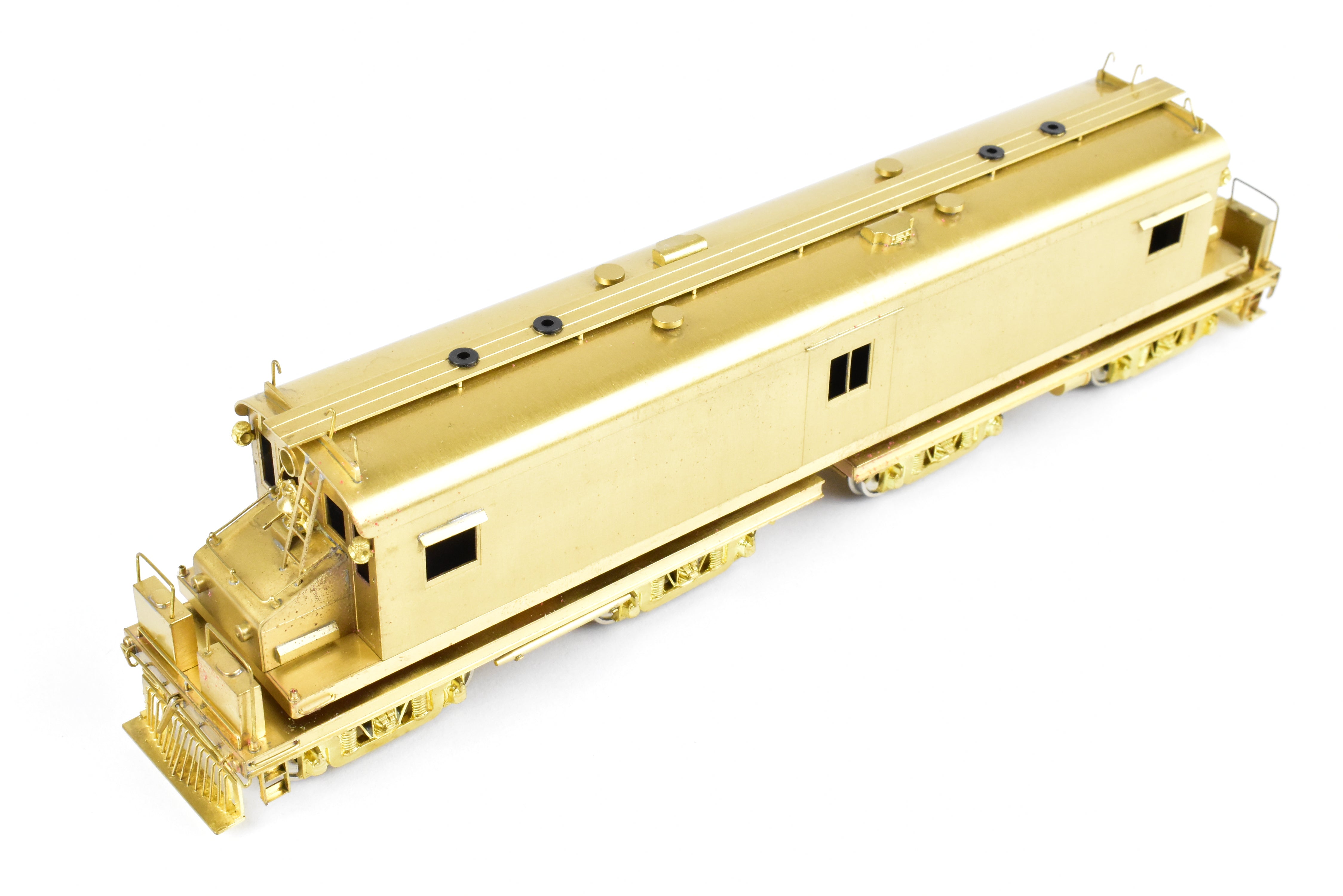 HO Brass Milwaukee Car Works CNS&M North Shore Line 4-Truck Electric Freight Motor #458