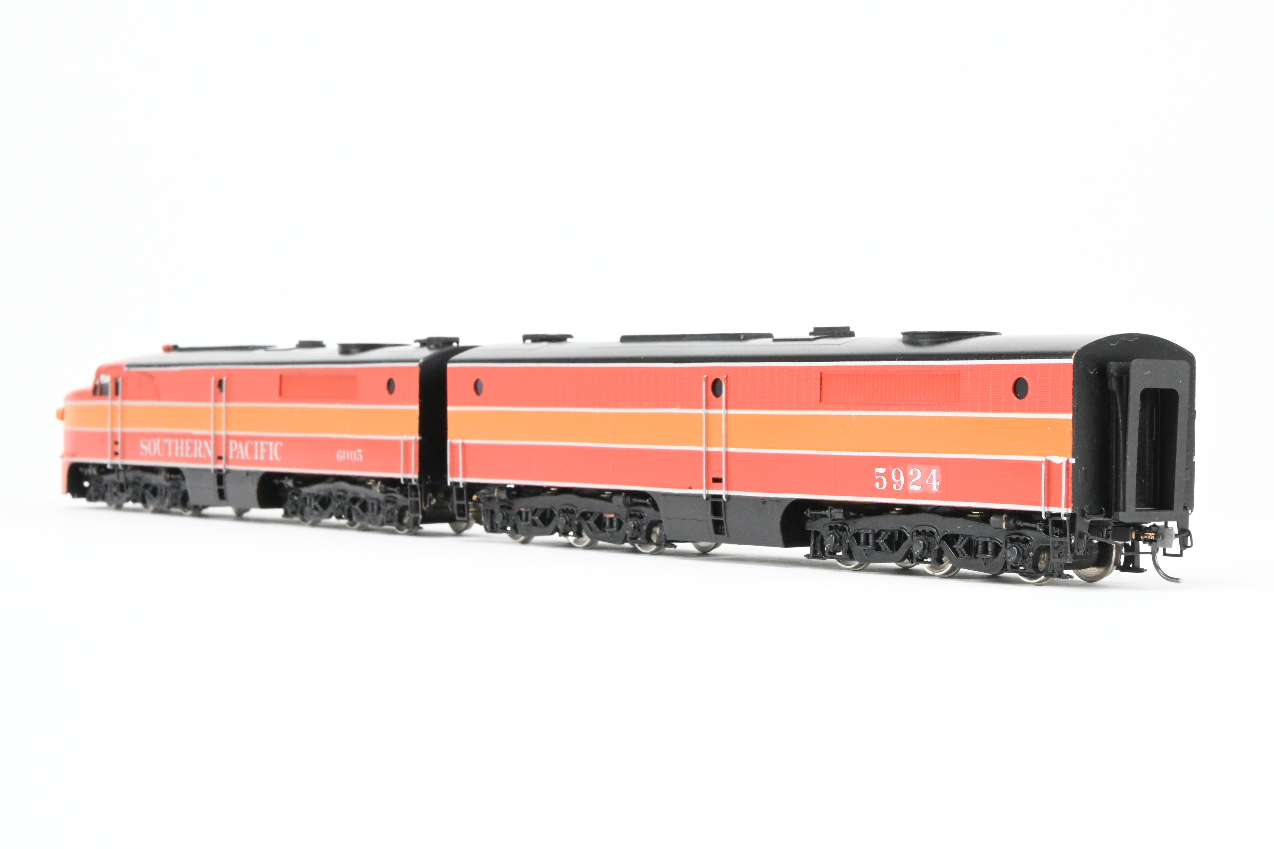 HO Brass Southern Pacific Alco PA-1/PB-1 Set 6005/5924 with Upgraded Ajin Drives & DCC/Sound