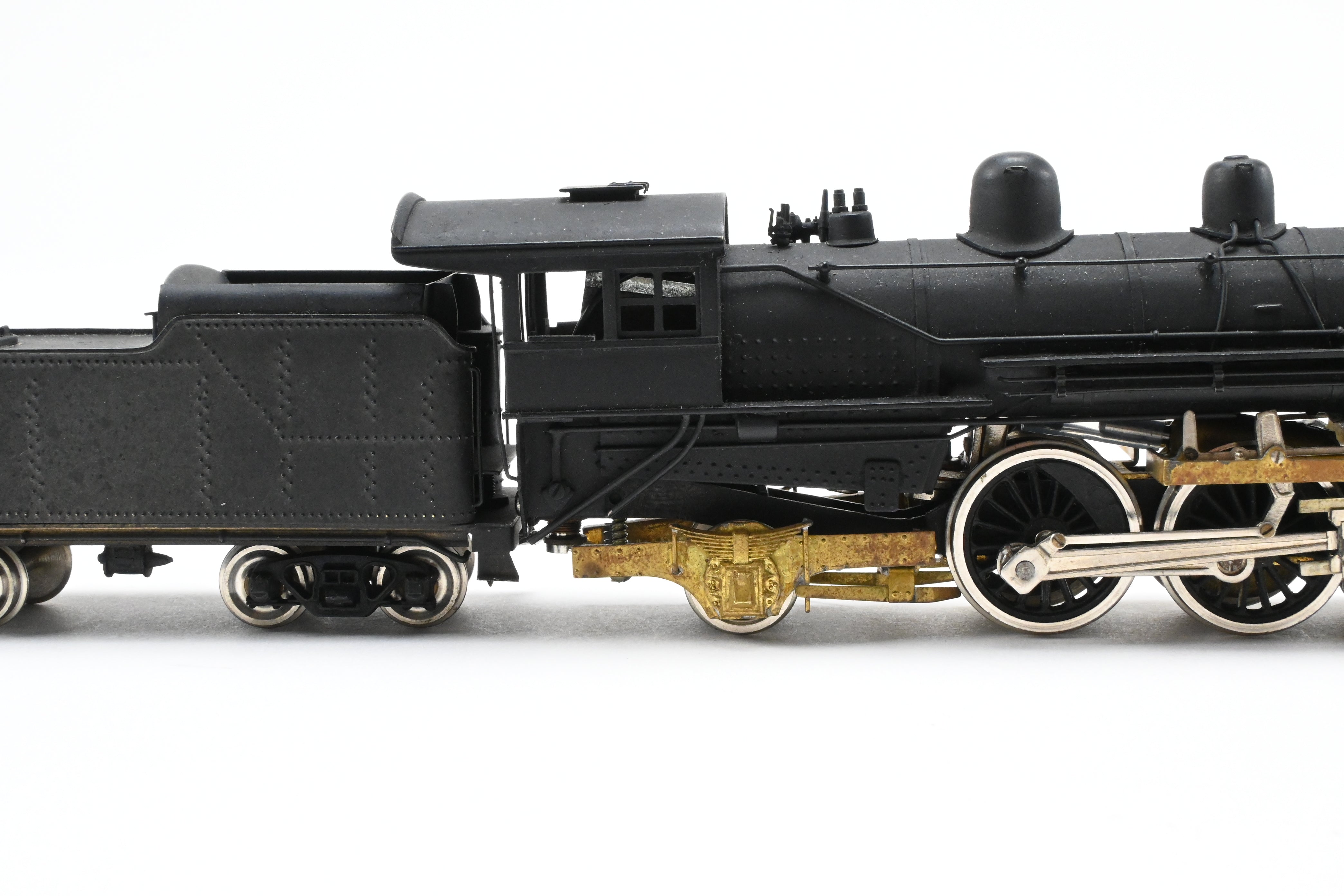 HO Scale Brass Pacific Fast Mail (PFM) Model - Tenshodo Chicago & Northwestern 4-4-2 Atlantic Locomotive with Custom Painting