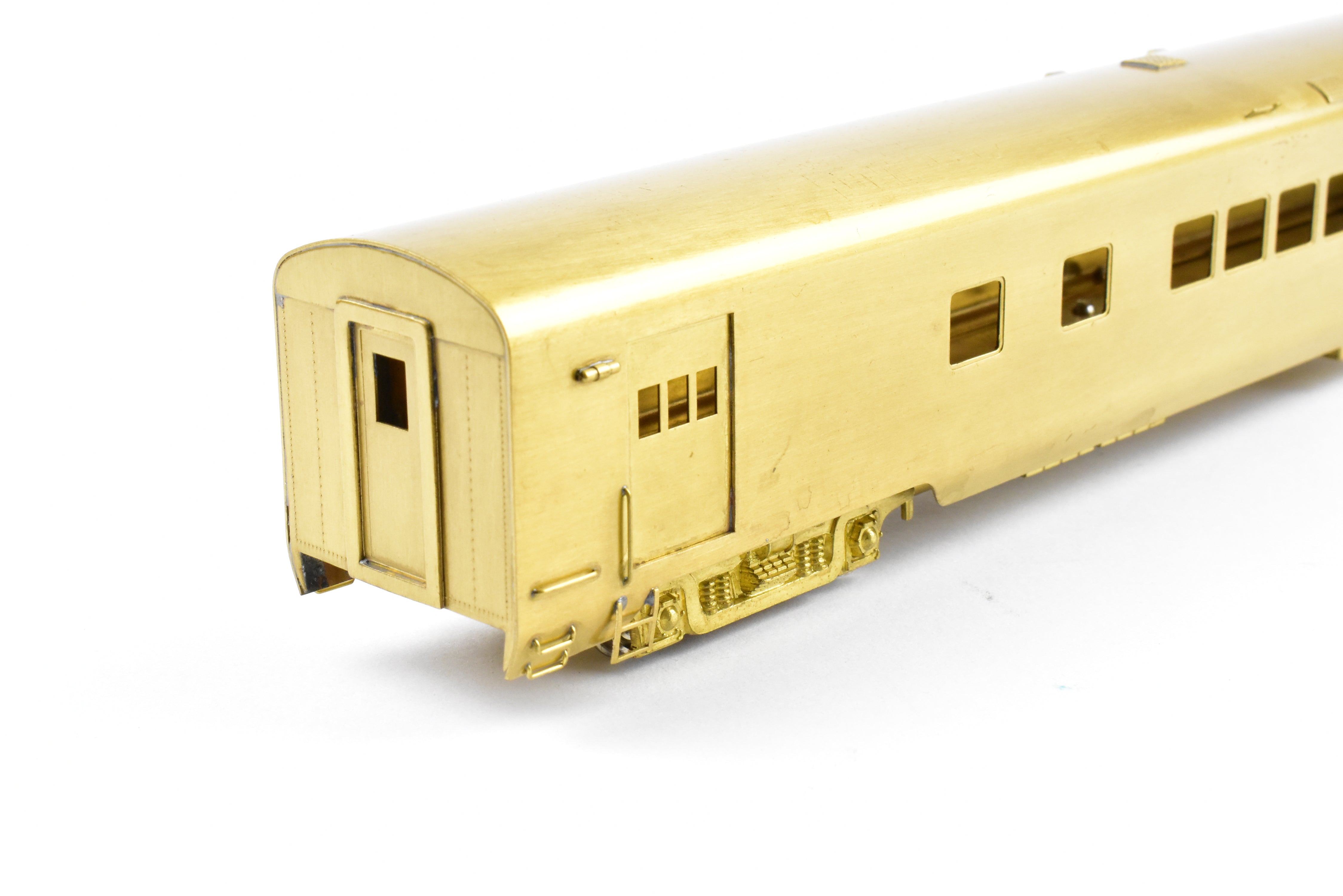 HO Brass NPP Nickel Plate 2-Car Baggage & Parlor Set - C&NW Chicago & Northwestern