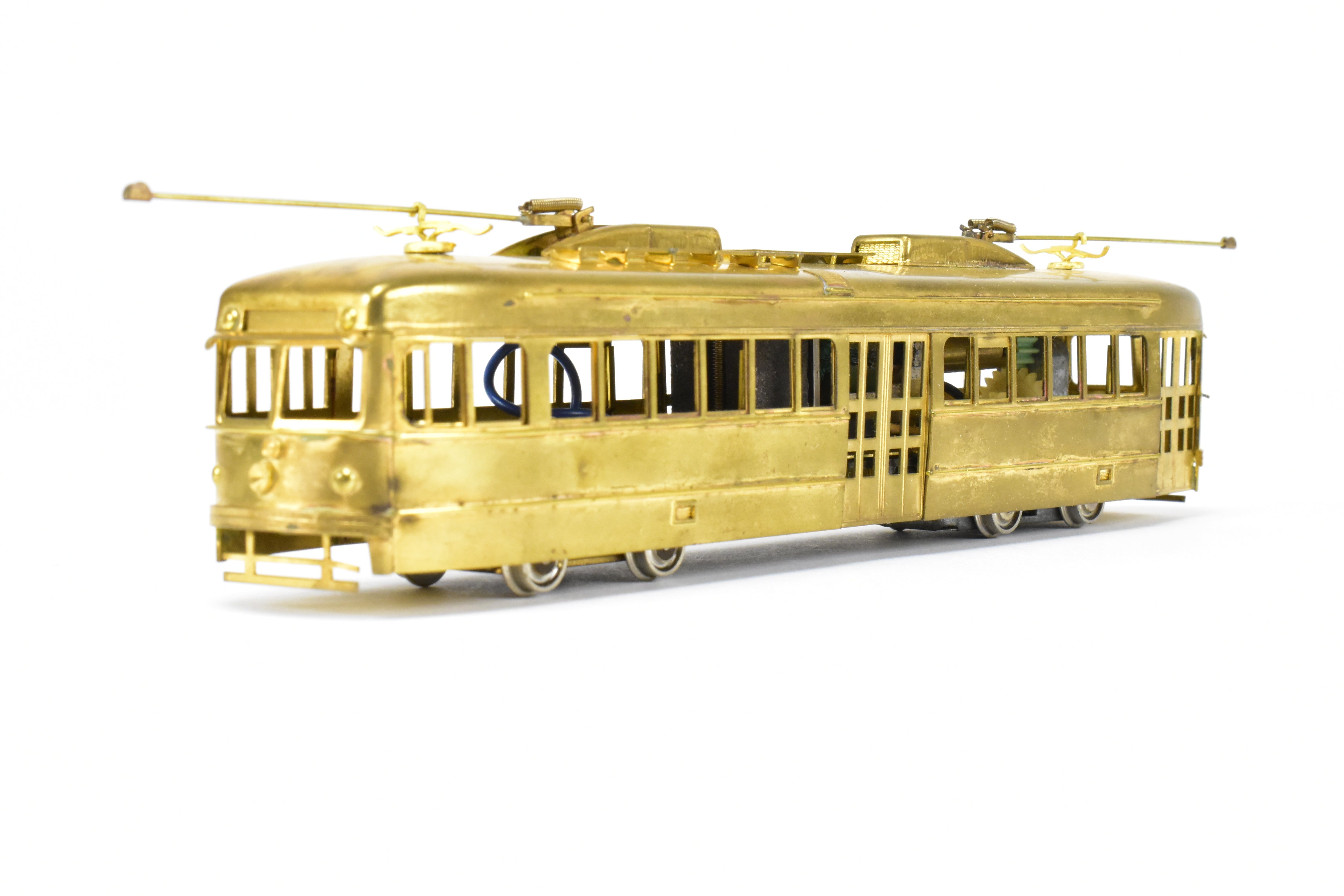 HO Scale Brass Suydam Pacific Electric Double End PCC Model Train Car
