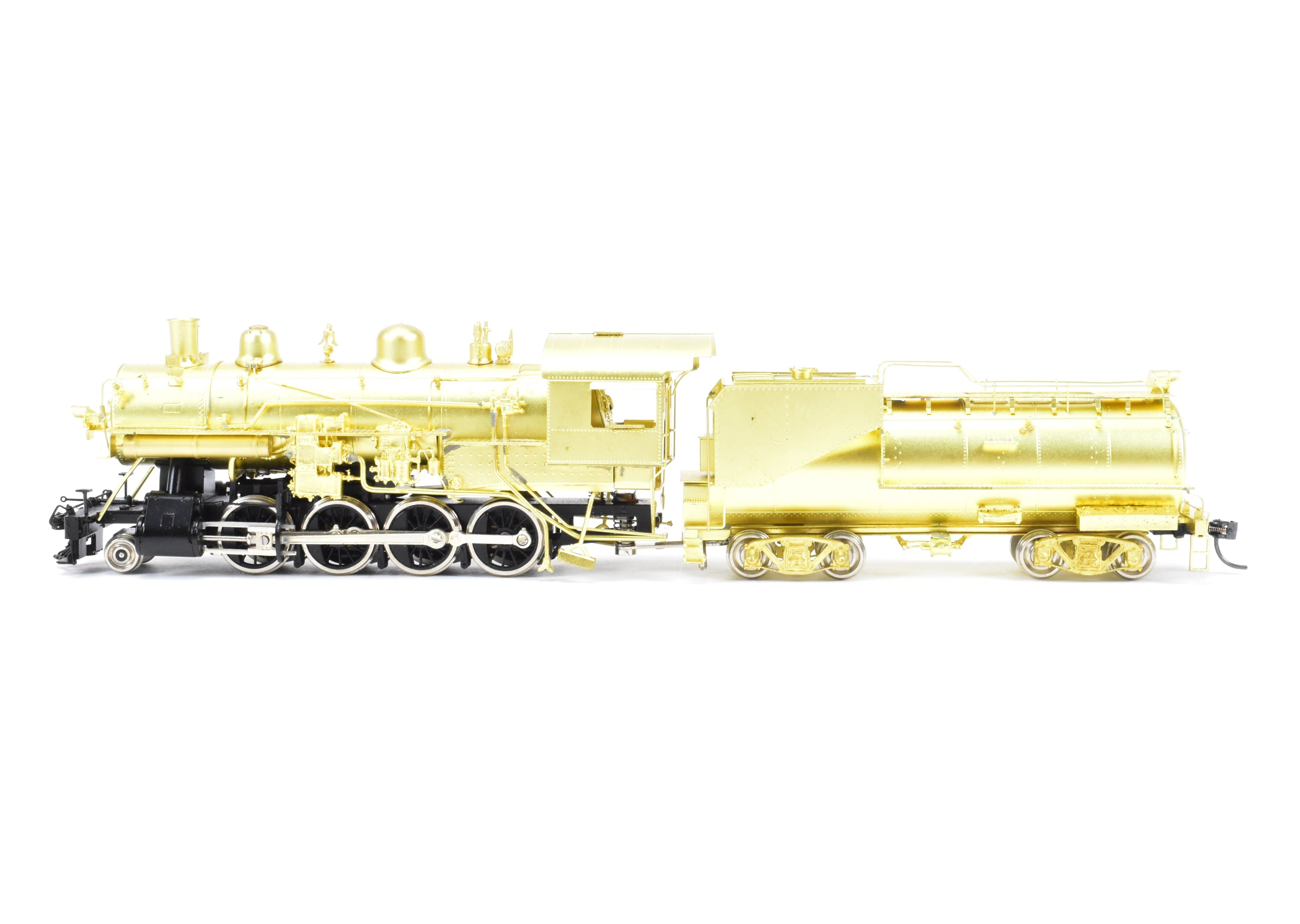 High - Quality HO Scale Brass Model Train - Southern Pacific C - 10 2 - 8 - 0 Prestige Series from Sunset Models with 2 Pumps and Feedwater Heater