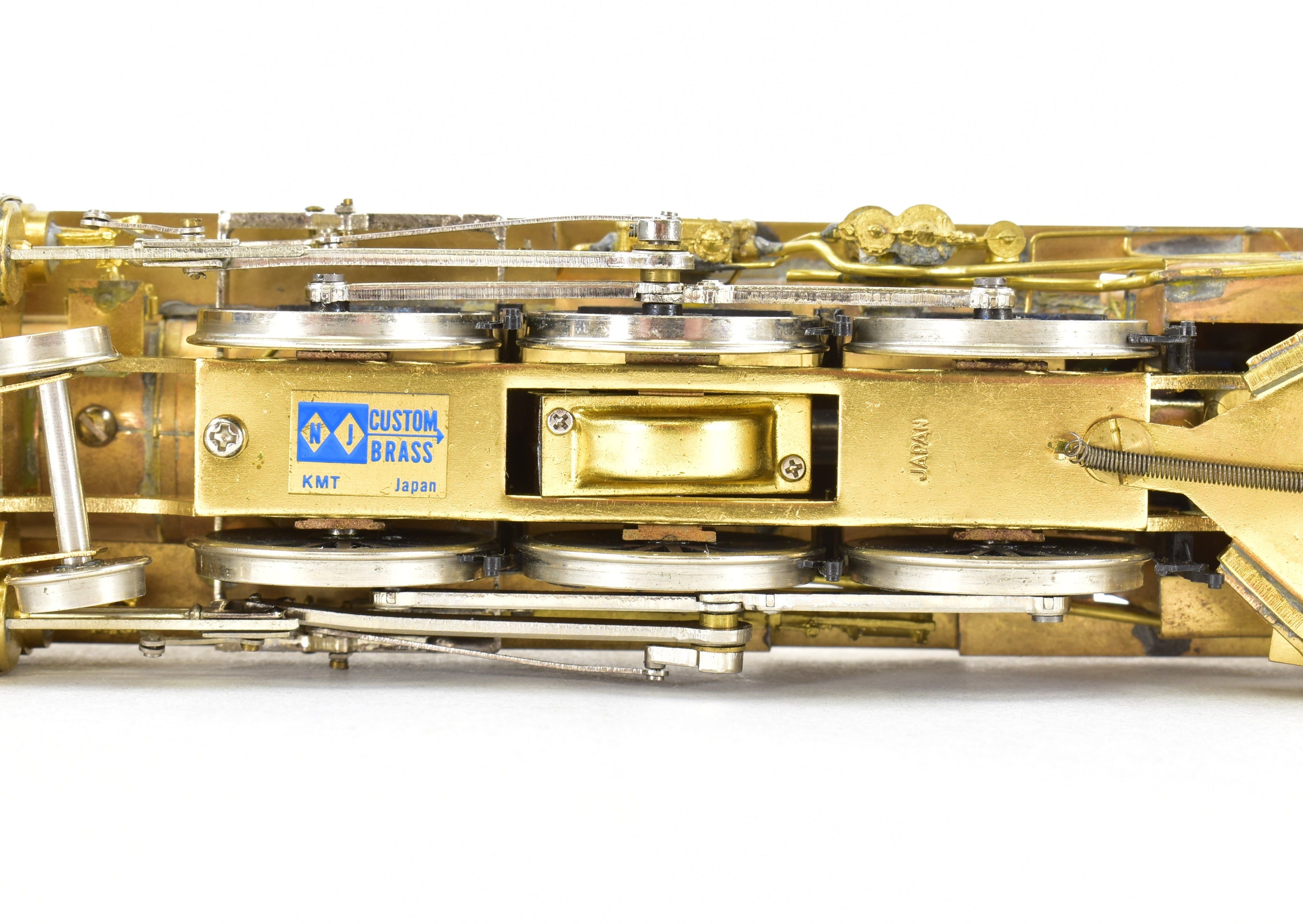 NJ Custom Brass HO Scale 4-6-2 Pacific Locomotive - New Haven I-4 Model