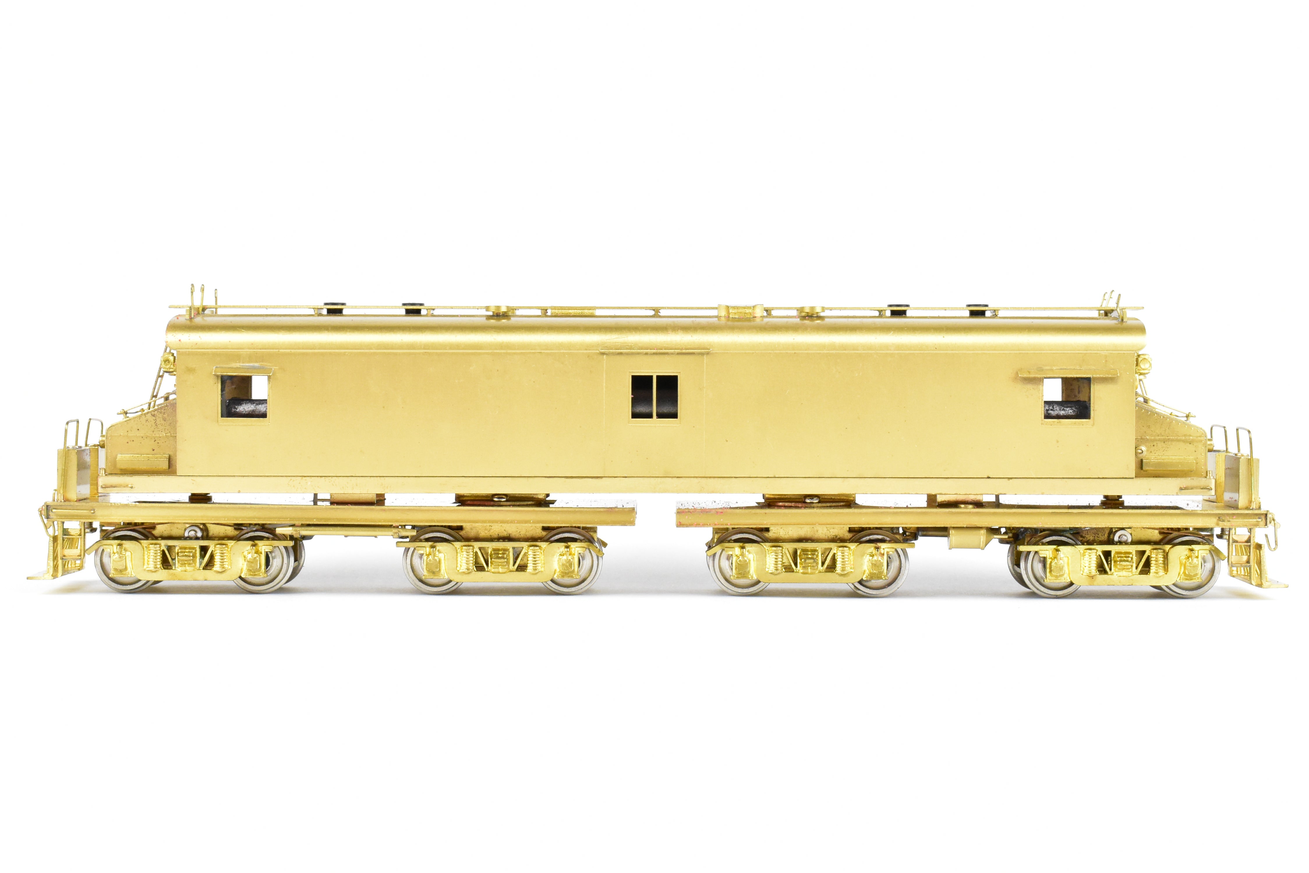 HO Brass Milwaukee Car Works CNS&M North Shore Line 4-Truck Electric Freight Motor #458