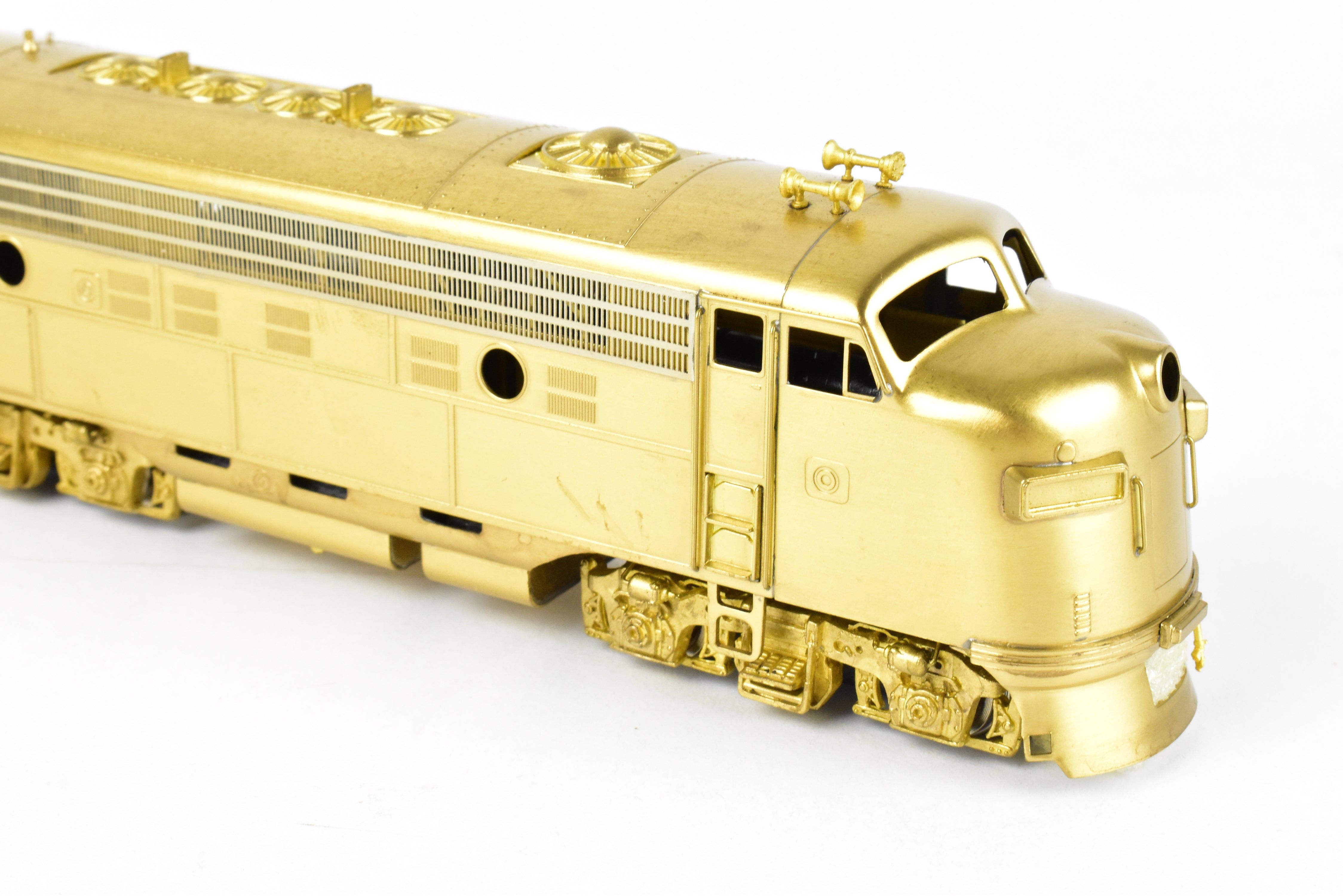 HO Scale Brass Oriental Limited EMD F9 A/B/A Set, 1750 HP Each Unit