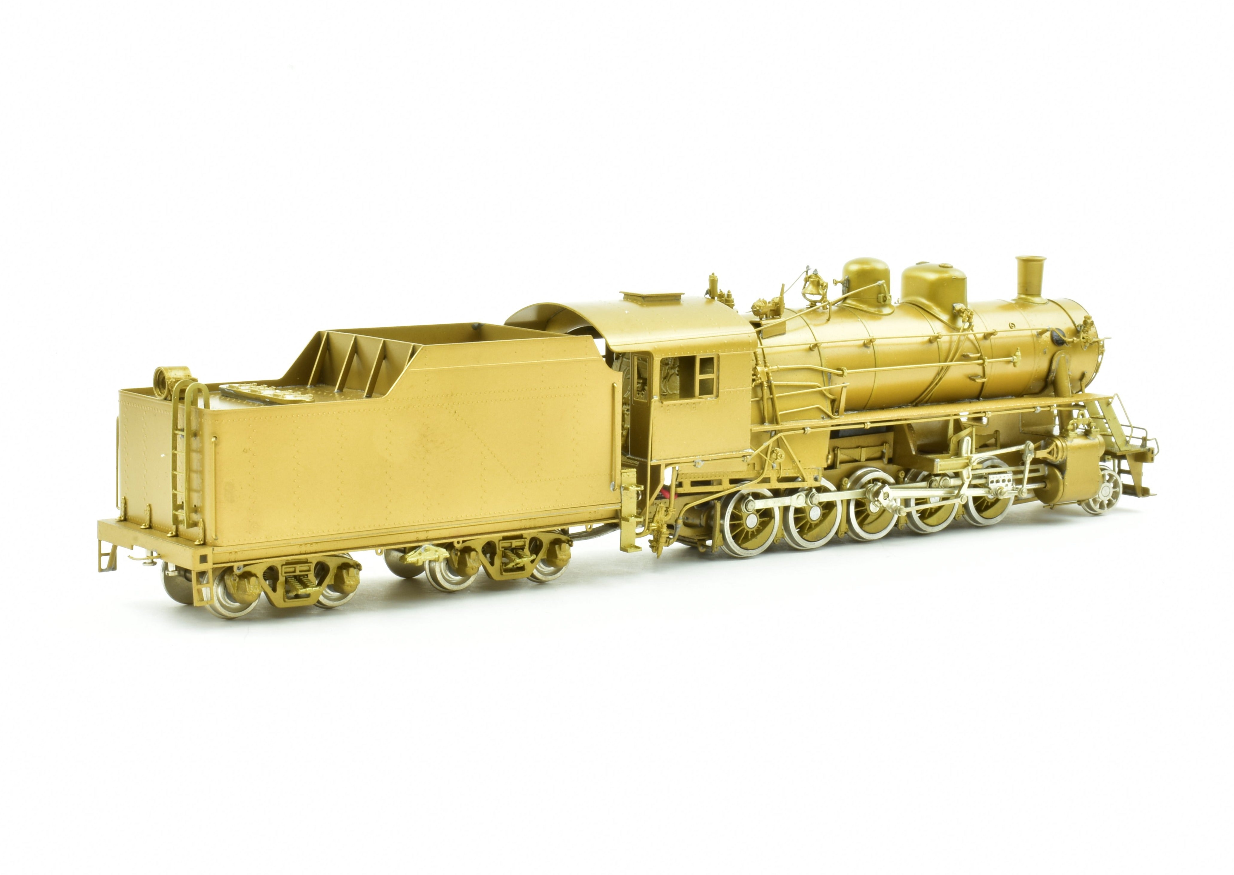 HO Scale Brass Model Train - Western Maryland I-1 2-10-0 Decapod Customized by NJ Custom Brass