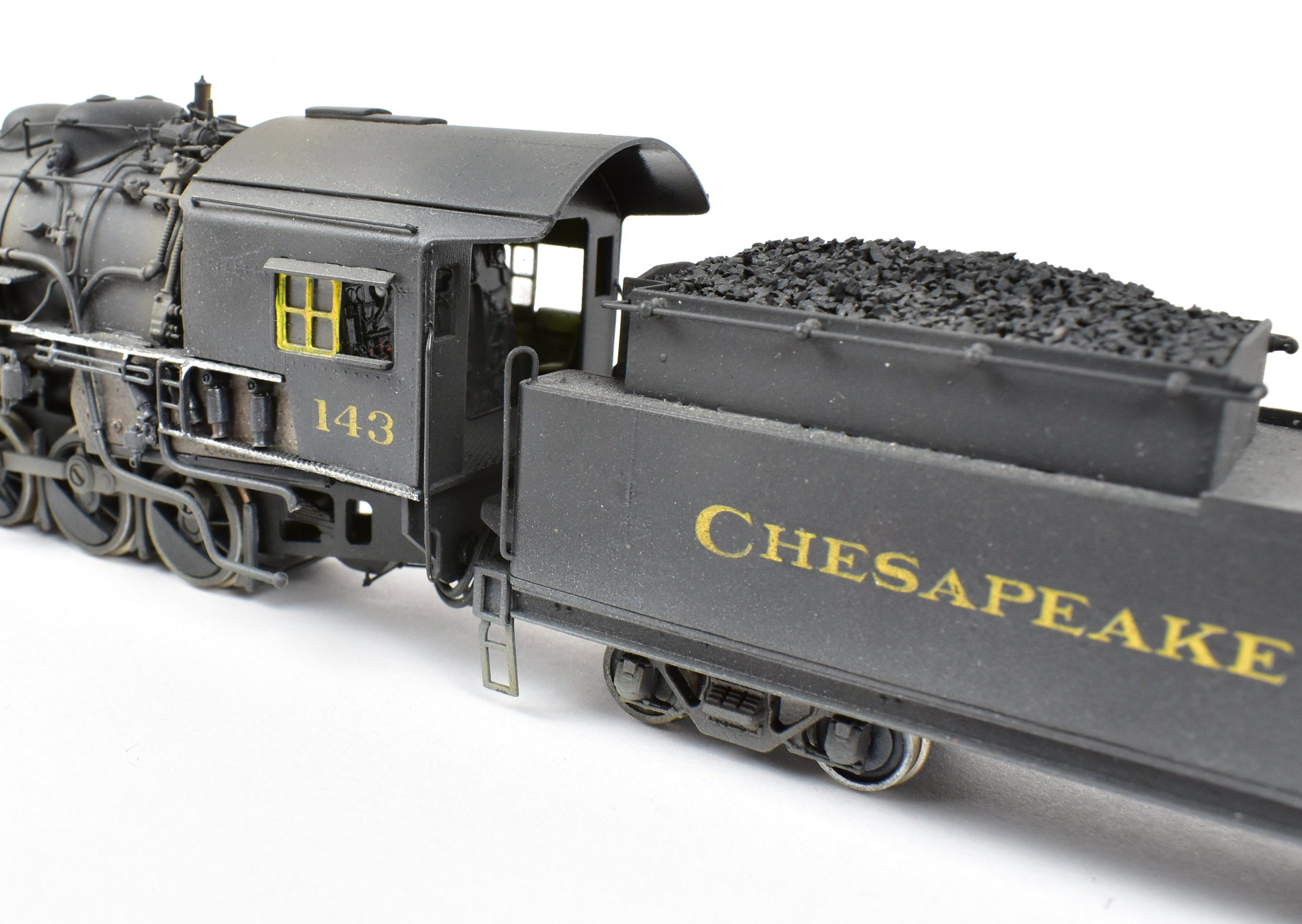 Custom Painted HO Brass NJ C&O Class C-12 0-10-0 Switcher with DCC Sound