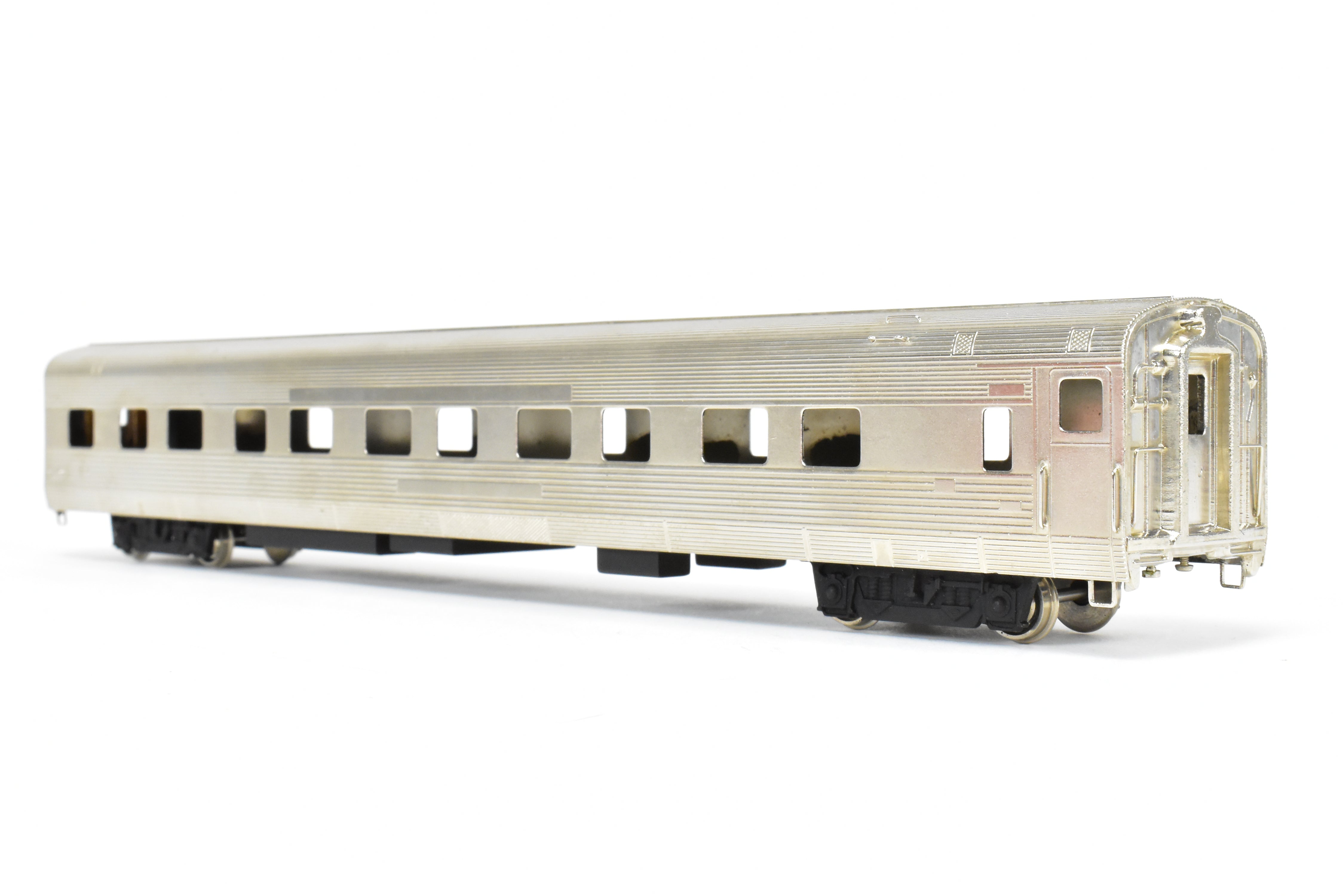 HO Brass NPP Nickel - Plated California Zephyr Budd Sleeper Model