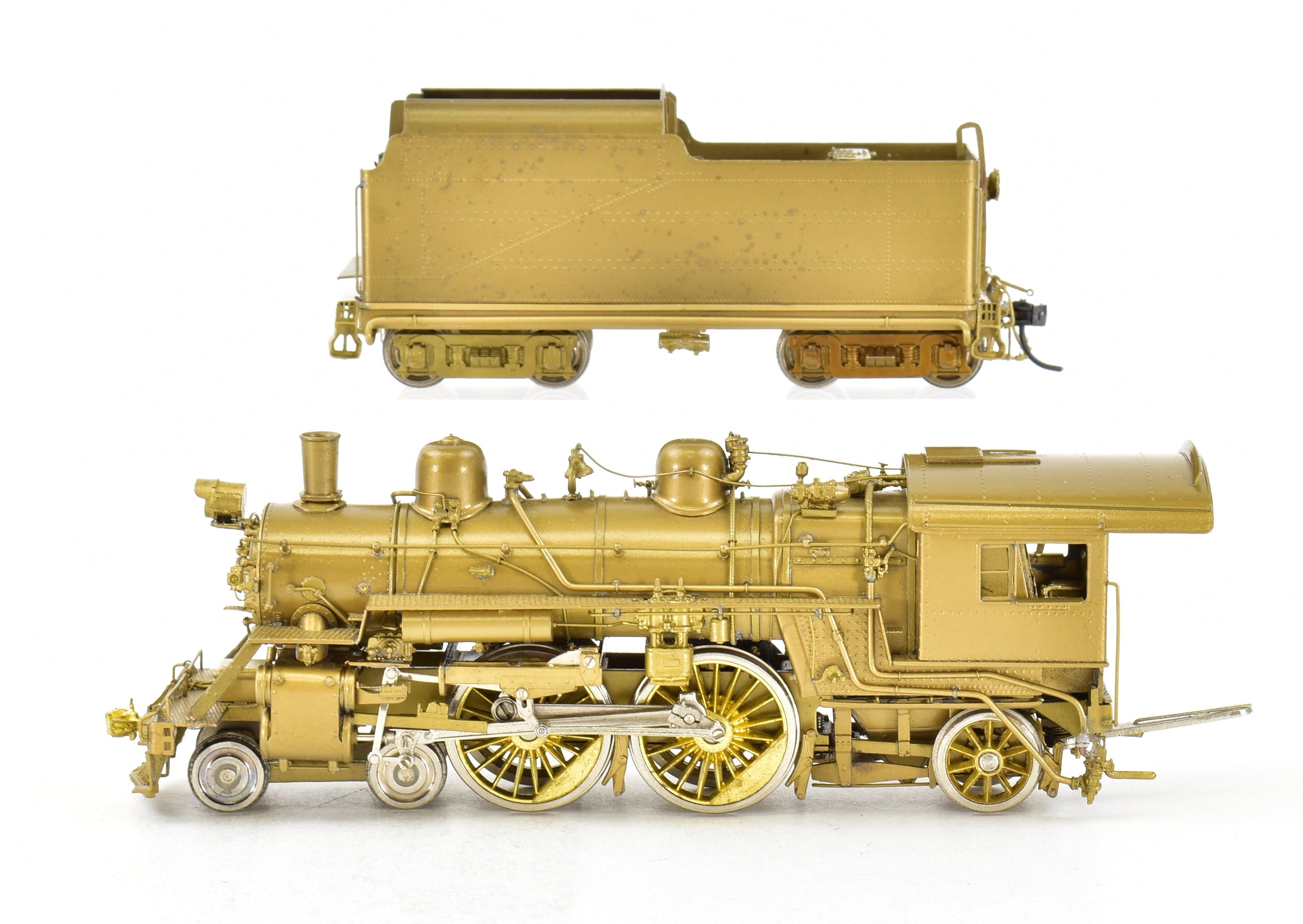 HO Scale Custom Brass Model Train - Baltimore & Ohio Class A-2 4-4-2 by Brass NJ Custom Brass