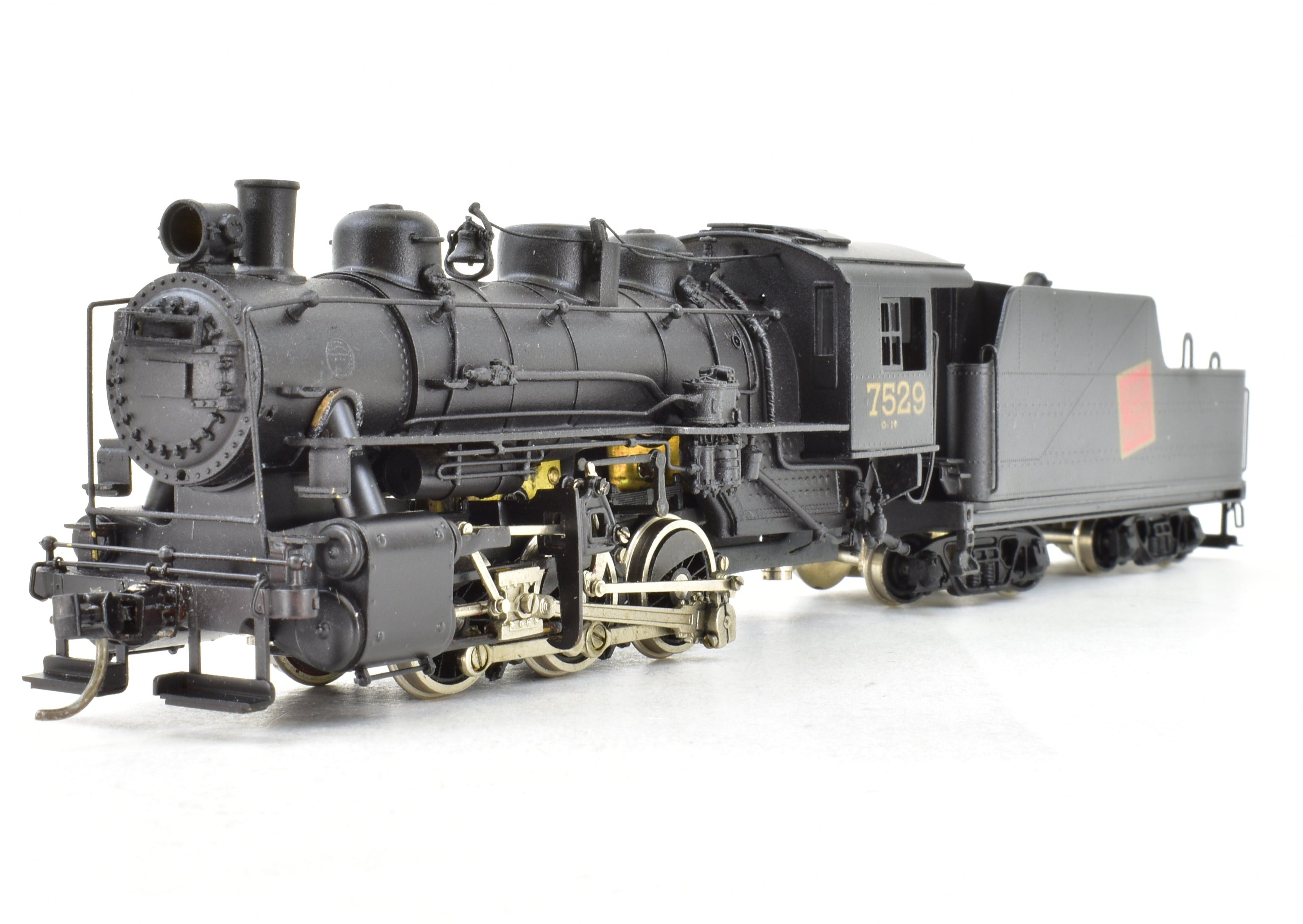 HO Scale Brass Model Train - NorthWest Short Line USRA 0-6-0 Custom Painted and Detailed to Resemble Grand Truck Western