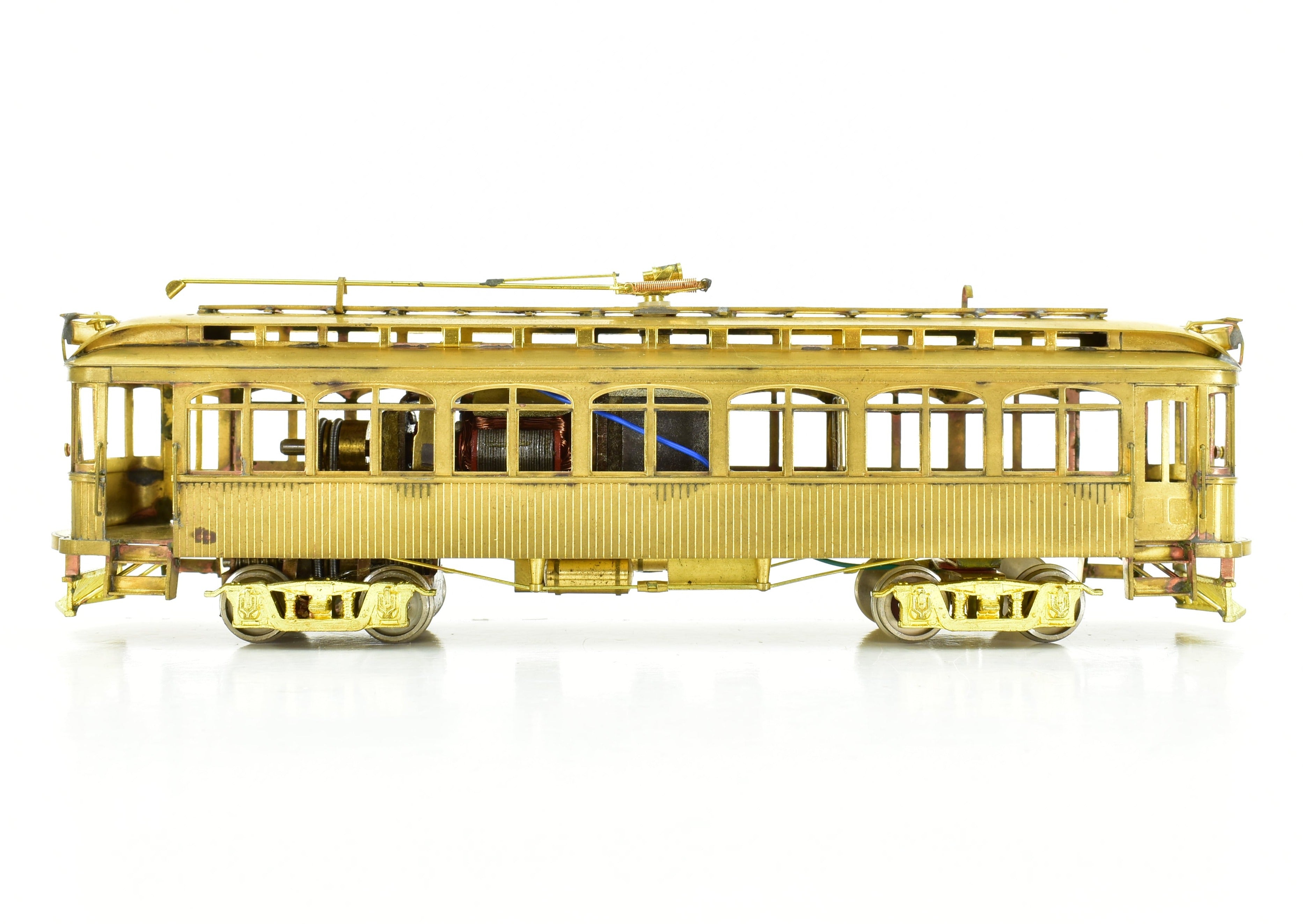 High - Quality HO Scale Brass Suydam Pacific Electric Mount Lowe Car Model