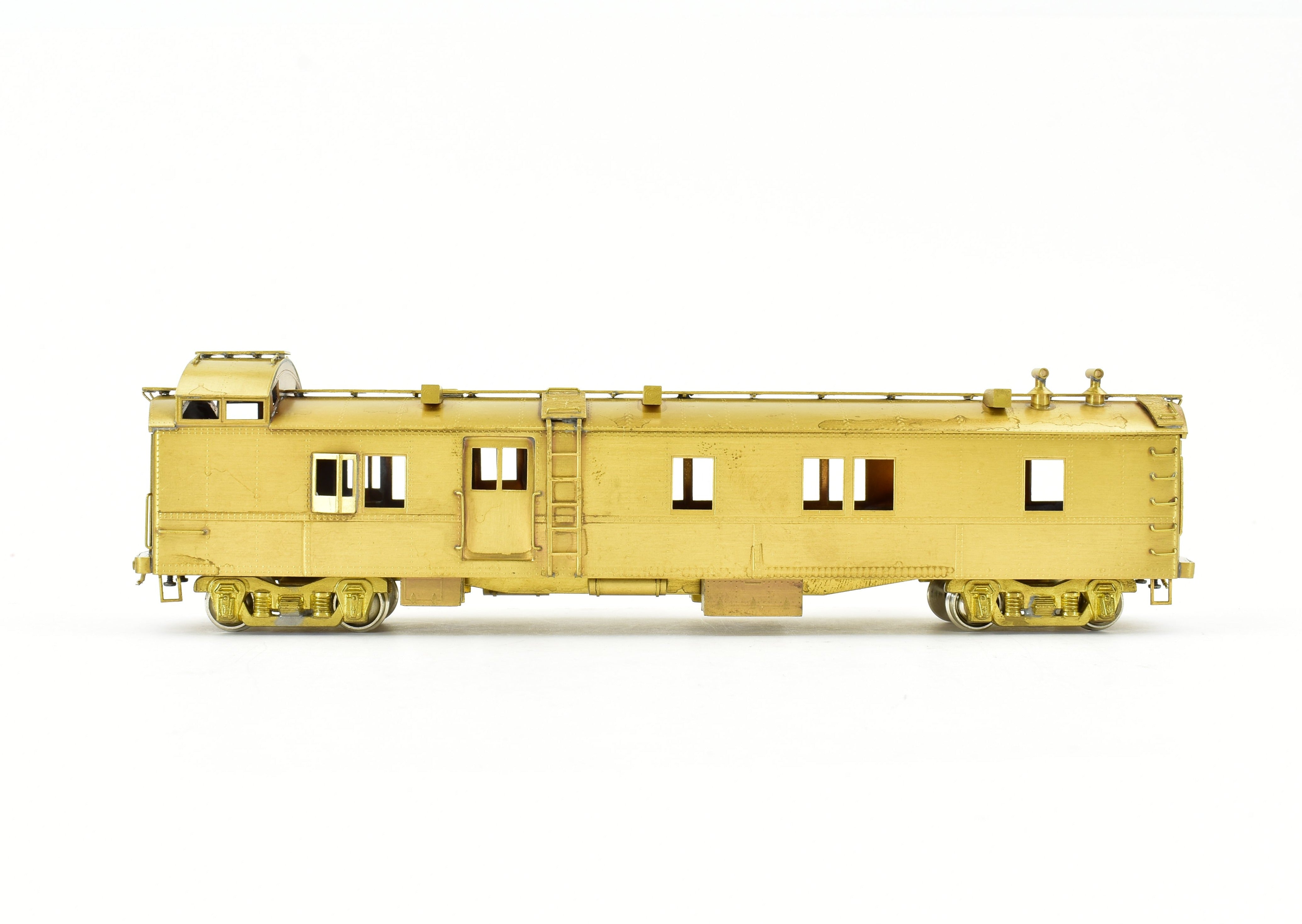 NJ Custom Brass HO Scale Nickel Plate Road Dynamometer Car Model