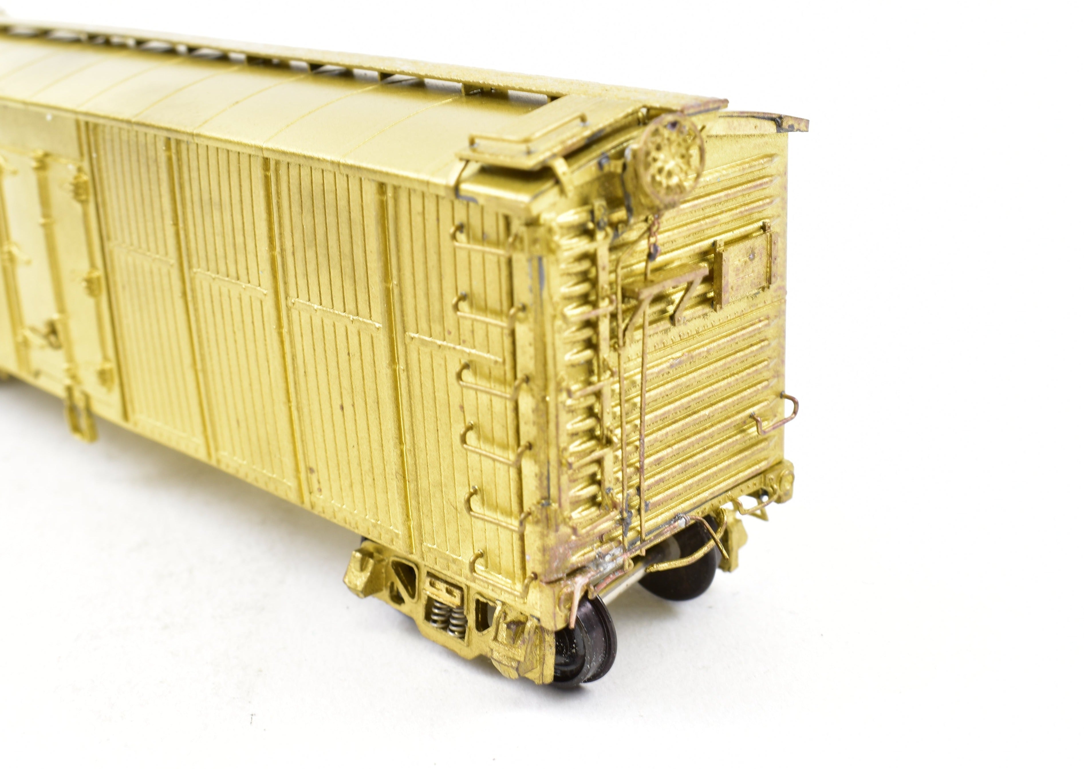 High - Quality HO Scale Brass ATSF - Santa Fe Ie - X Ice Car Model by Pecos River Brass