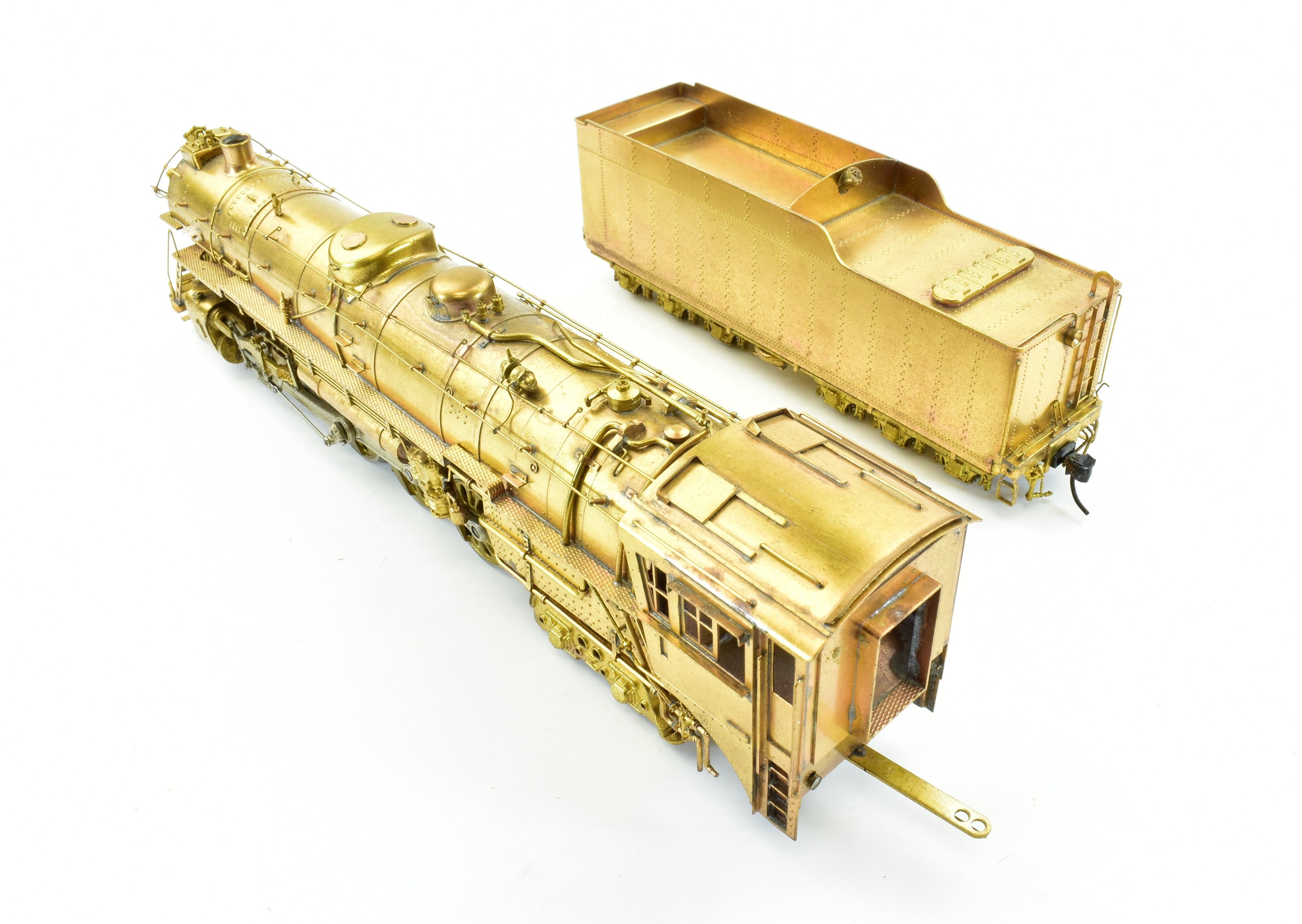 HO Scale Brass Pacific Fast Mail (PFM) Model Train - Toby CB&Q Burlington Route 4-8-4 Class O-5 Crown Model from 1969 Run