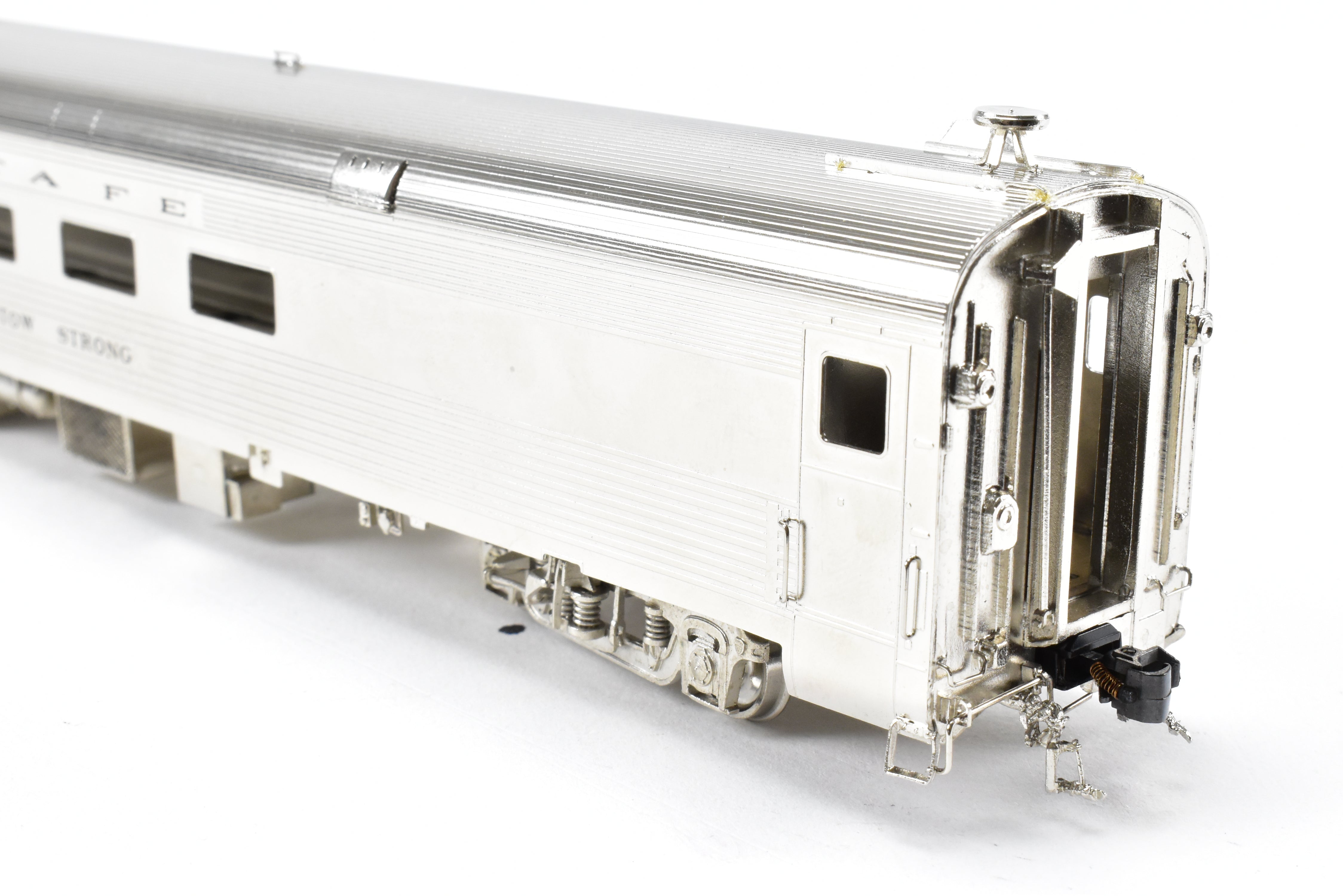 HO Brass Stewart Locomotive Works ATSF Santa Fe #89 William Barstow Strong Decorated Model
