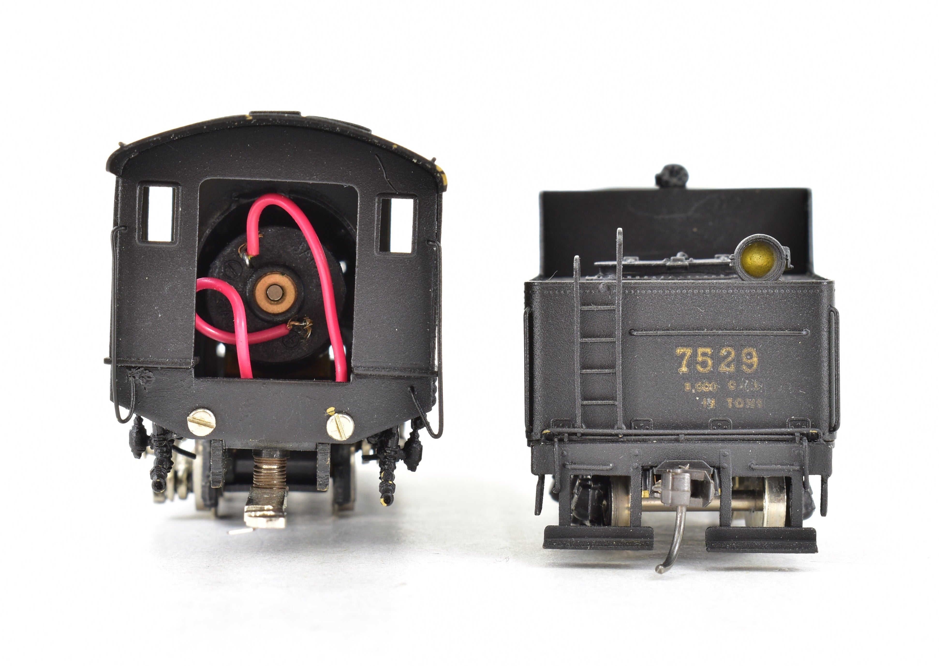 HO Scale Brass Model Train - NorthWest Short Line USRA 0-6-0 Custom Painted and Detailed to Resemble Grand Truck Western