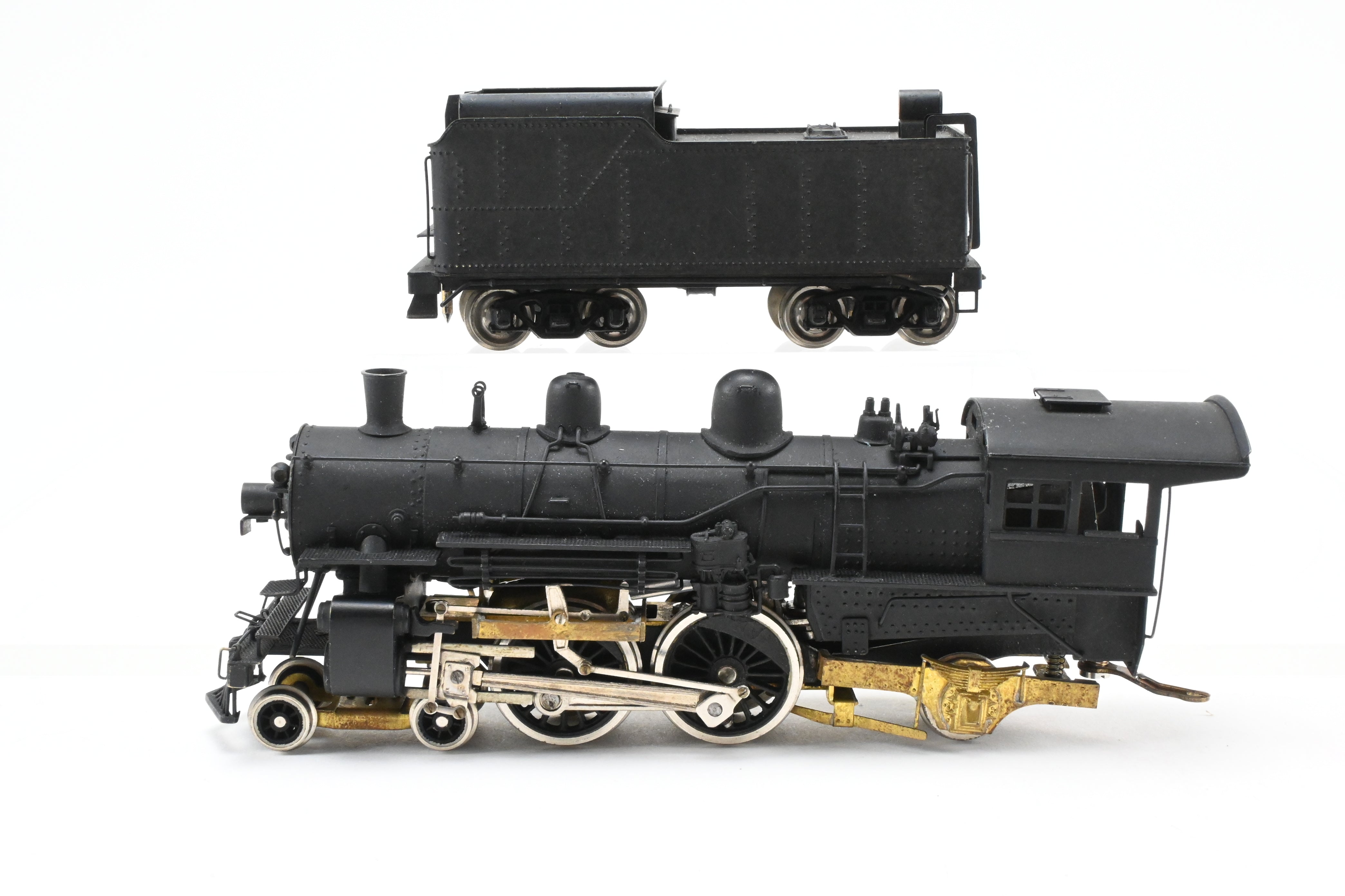 HO Scale Brass Pacific Fast Mail (PFM) Model - Tenshodo Chicago & Northwestern 4-4-2 Atlantic Locomotive with Custom Painting