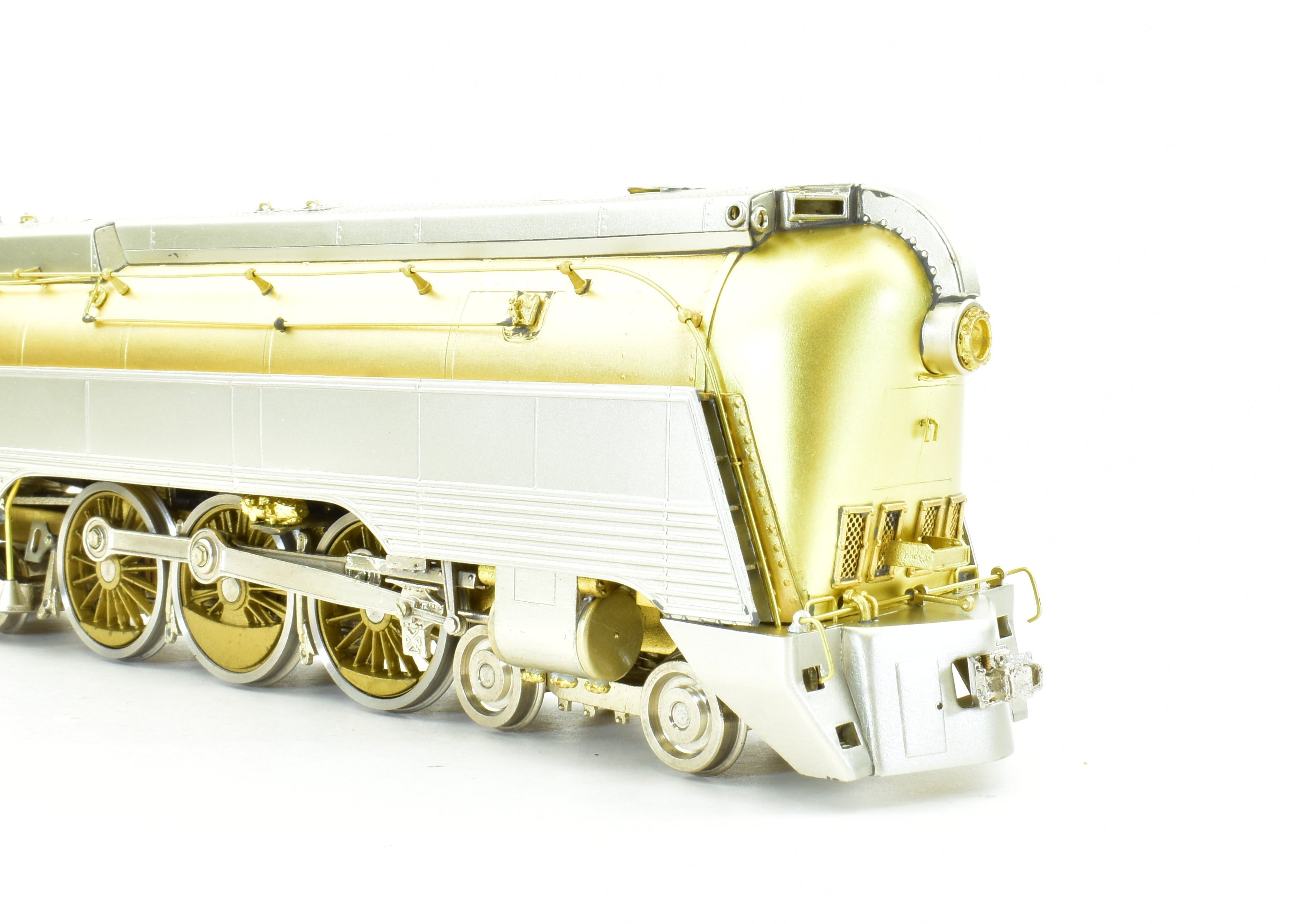 HO Scale Custom Brass Chesapeake & Ohio L-1 4-6-4 Streamlined Hudson Model Locomotive by NJ Custom Brass