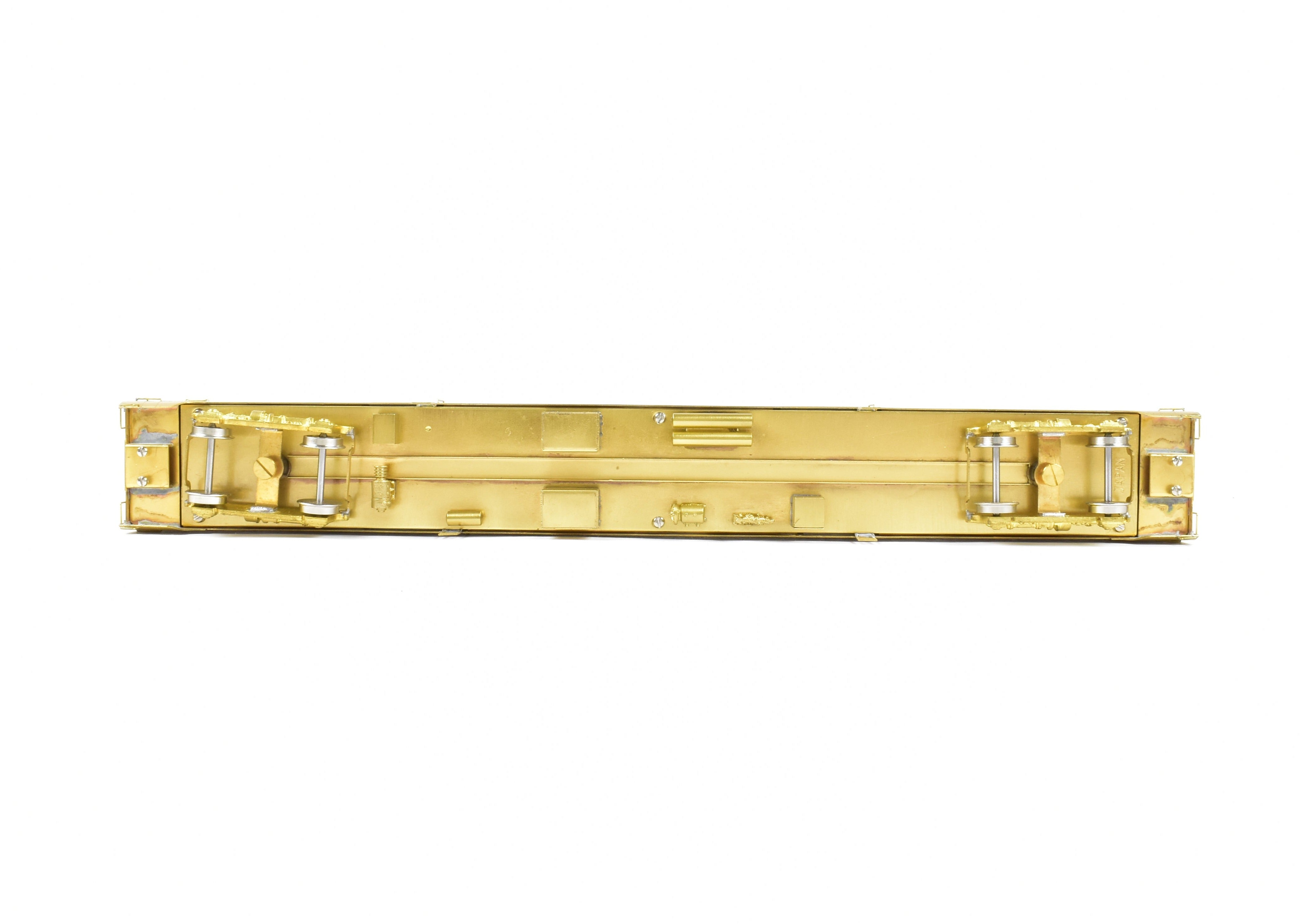 HO Brass Oriental Limited NP North Coast Water Baggage Car, No Skirts, Excellent Cond
