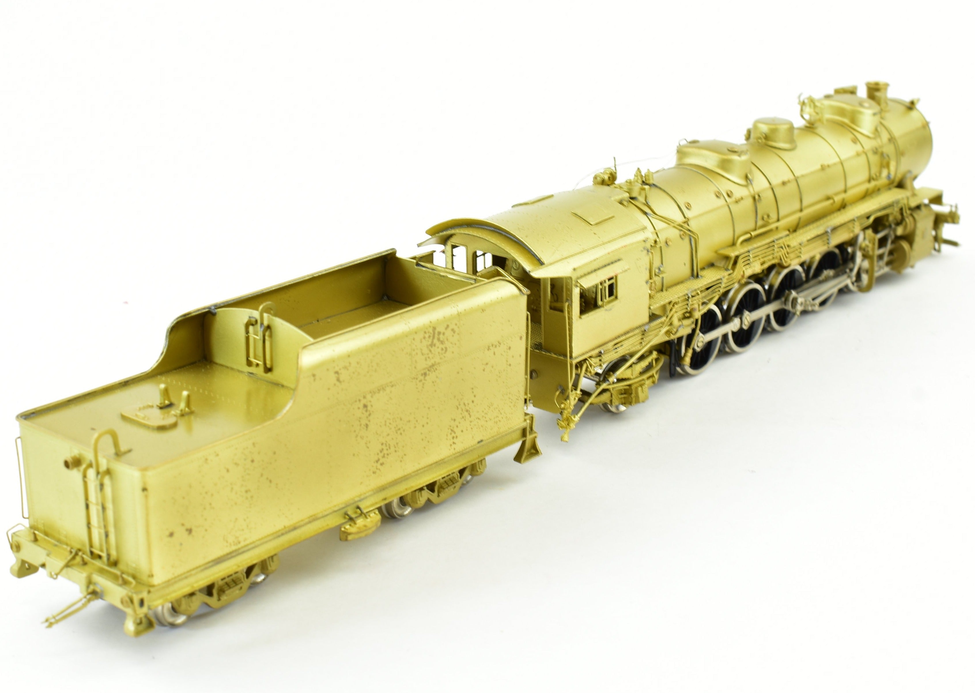 HO Scale Brass Model Train - Sunset Models Missouri Pacific 2-10-2 Locomotive Replica
