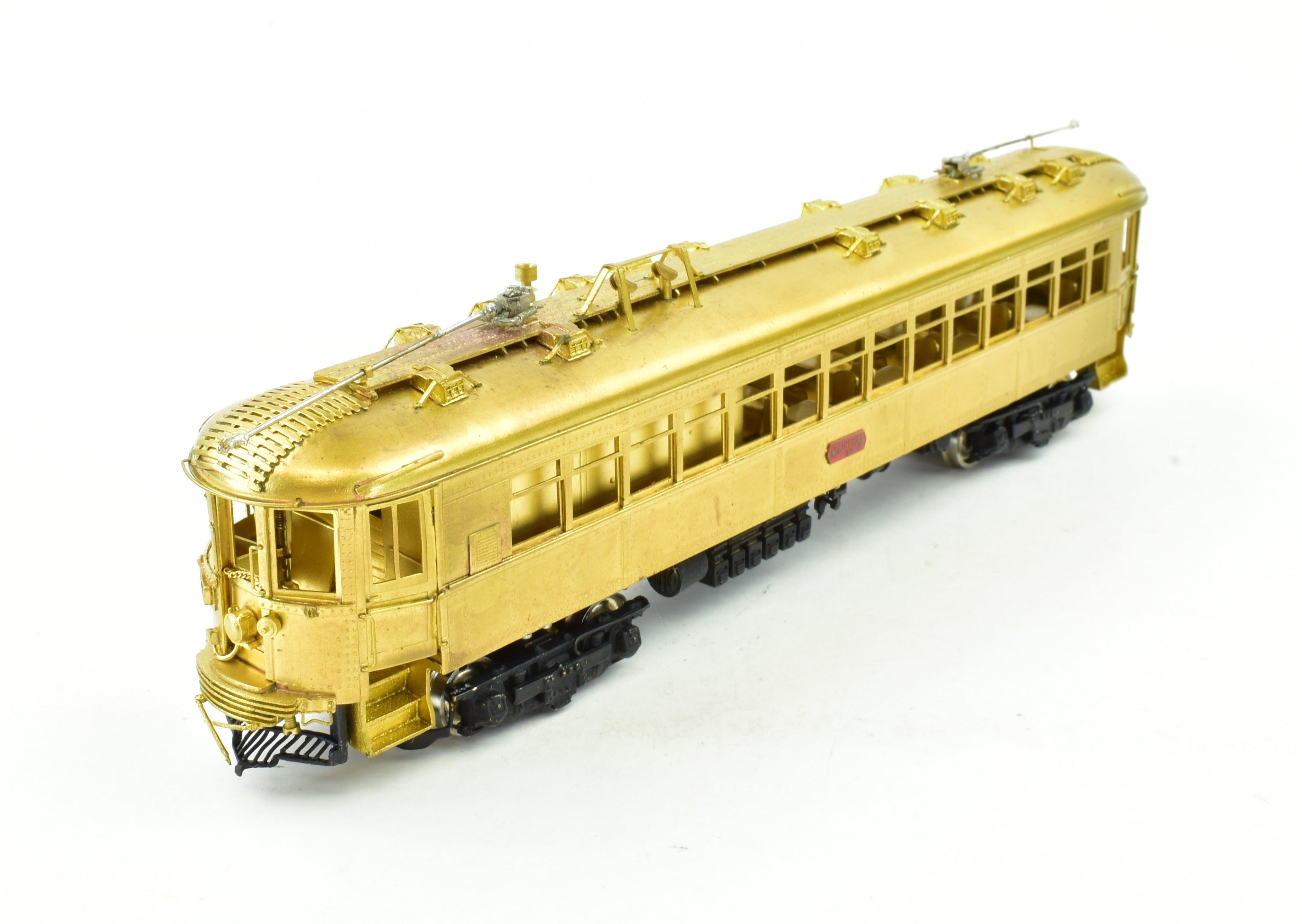 1980s Jin Hueng-built HO Brass Nickel Plate NSL Interurban Dining Car Model