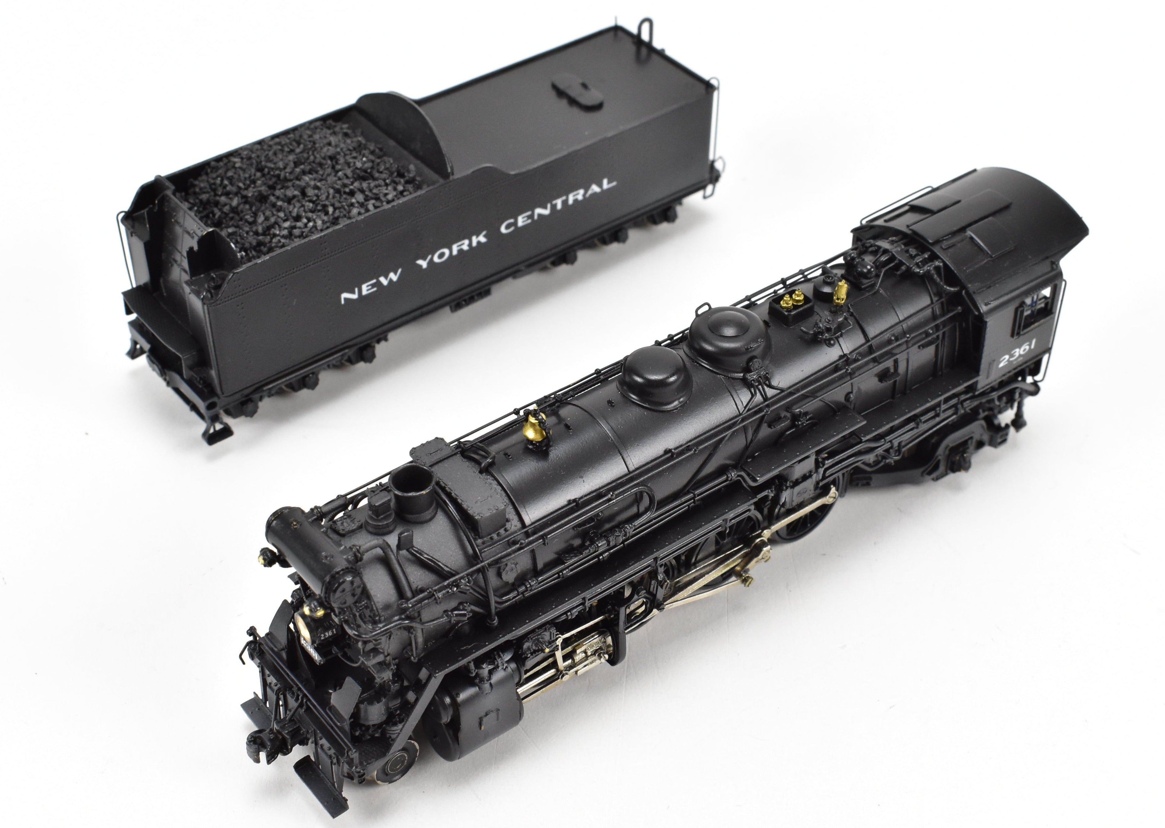 High - Quality HO Scale Brass PFM SKI NYC New York Central H - 10b 2 - 8 - 2 Model Locomotive with Professional Paint No. 2361