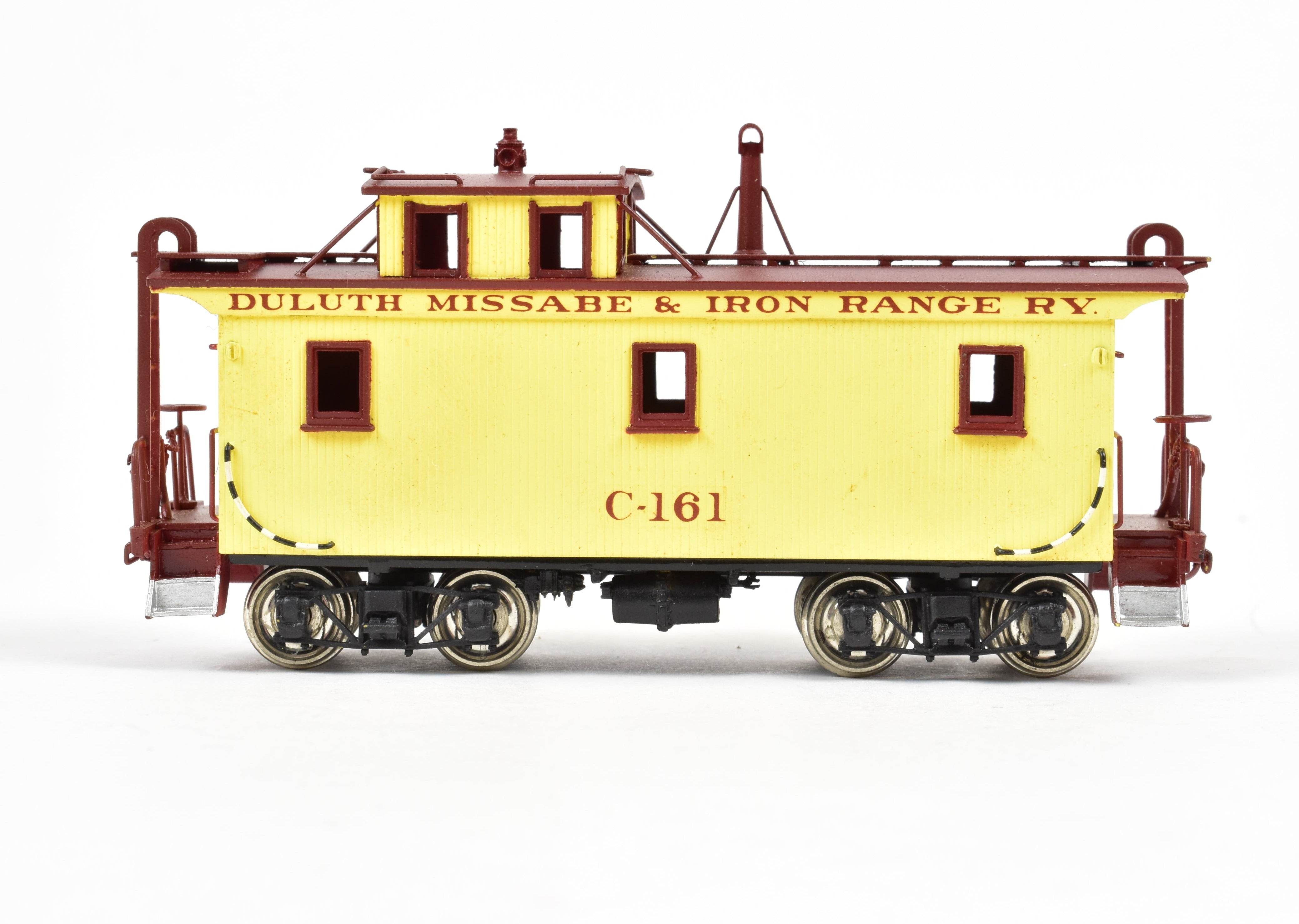 HO Scale Brass Duluth Missabe & Iron Range Wood Caboose FP #C-161 by SKI