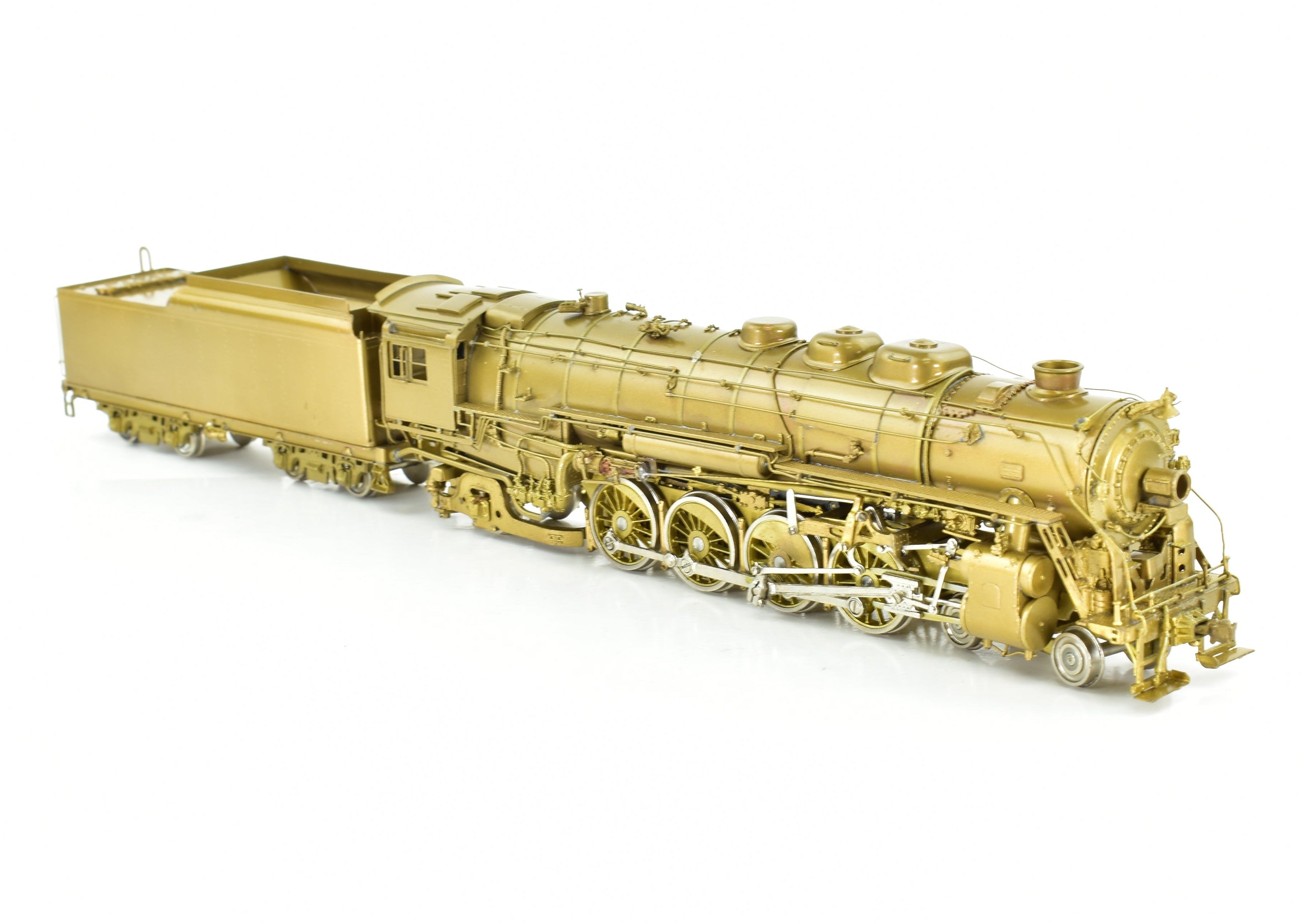 HO Scale Brass Model Train - New York Ontario & Western Class Y - 2 4 - 8 - 2 Custom - Built by KSM for NJ Custom Brass