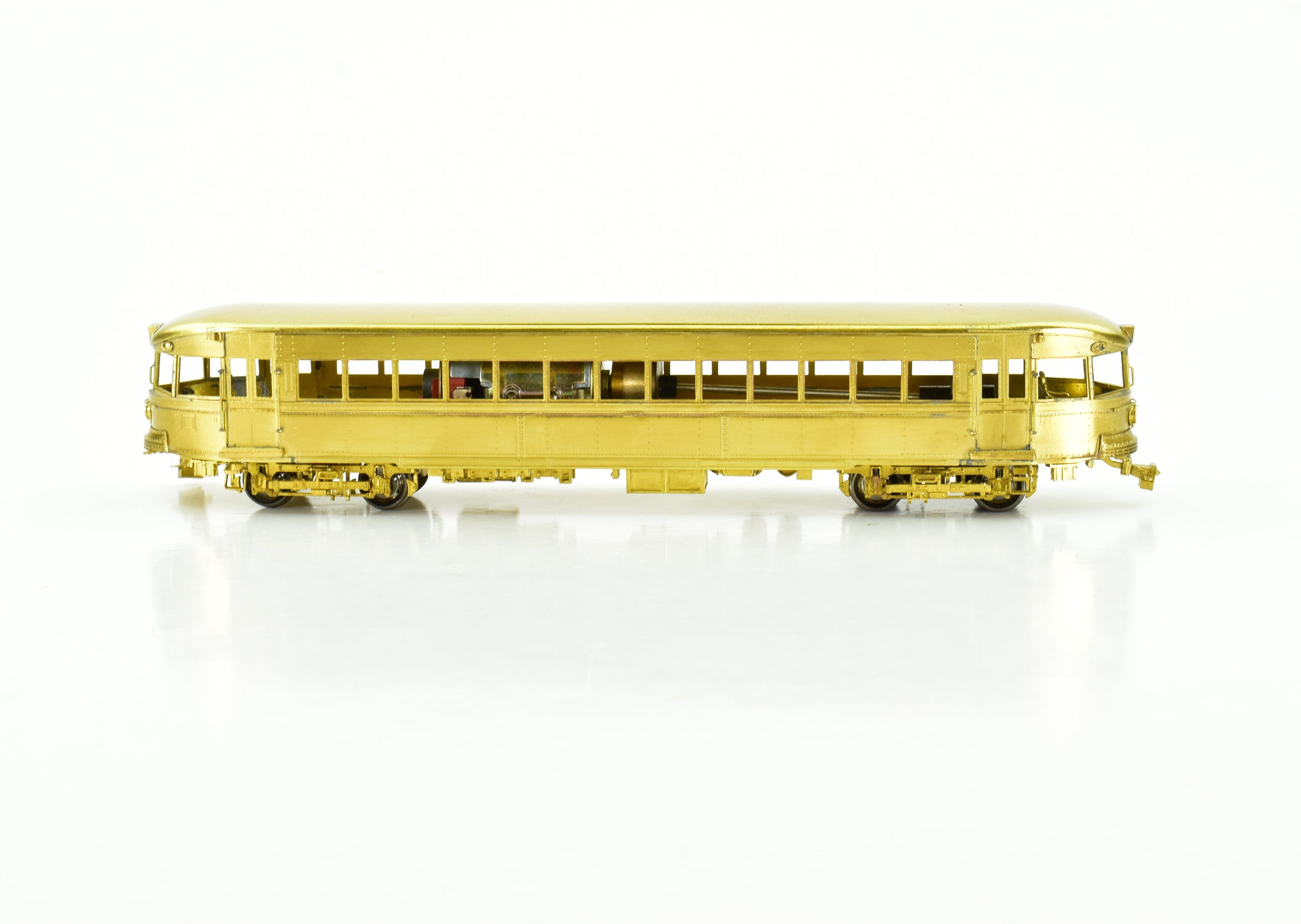 HO Scale Brass Philadelphia & Western Brill Bullet Interurban Model by MTS Imports