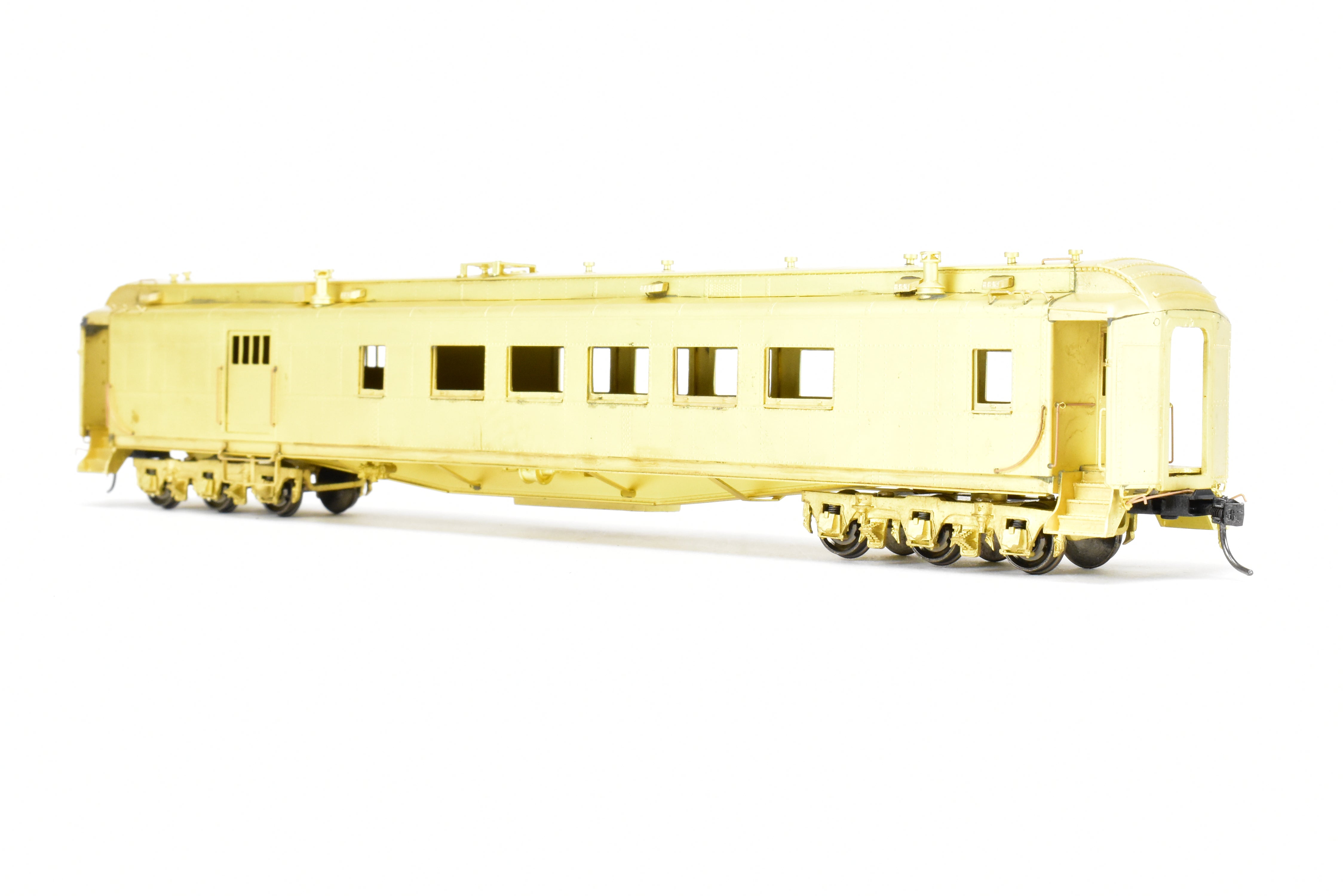 HO Scale Brass Pecos River ATSF - Santa Fe Heavyweight Combine Car #2410 (Wrong Box)