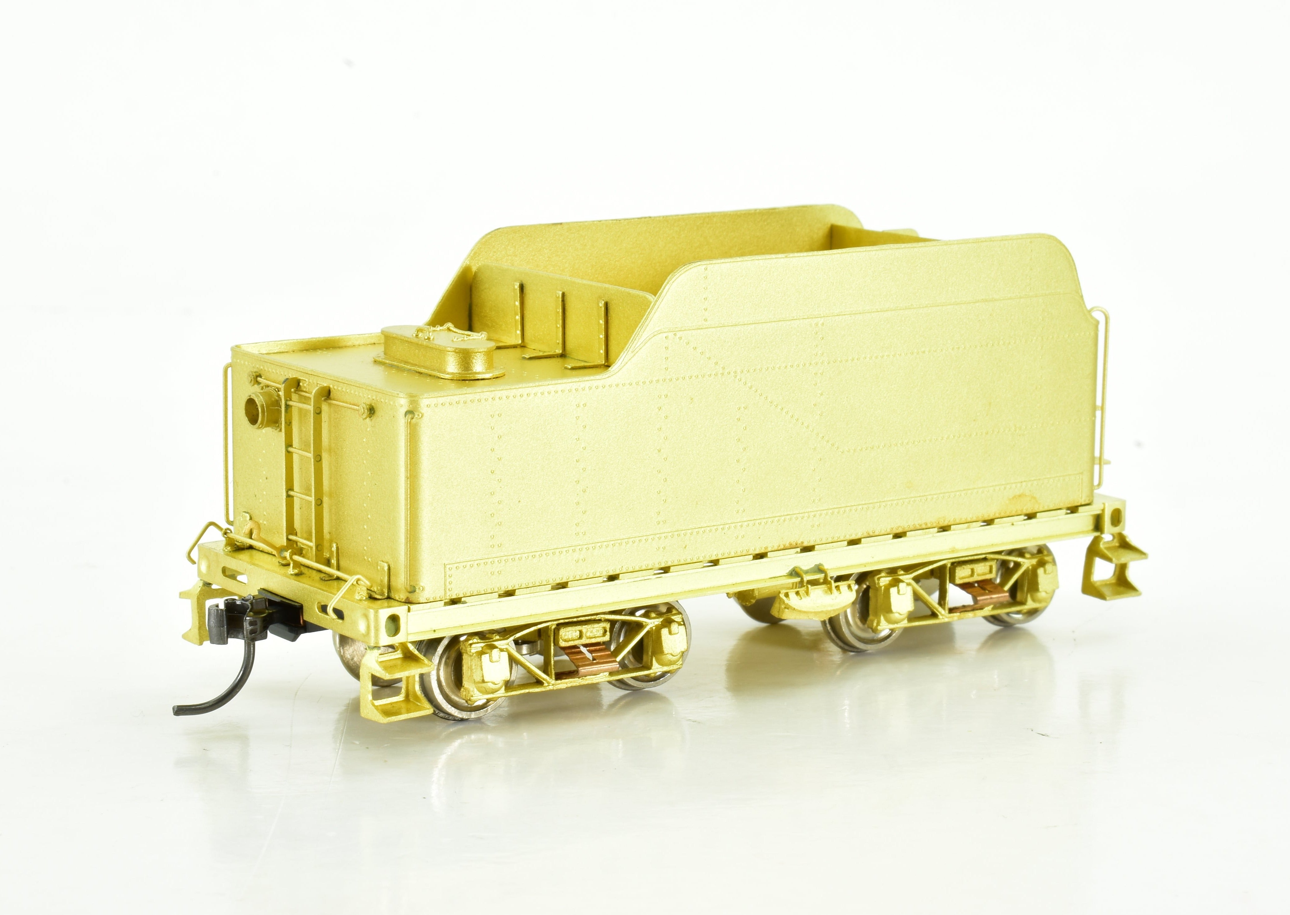 HO Scale Brass Nickel - Plated Steam Locomotive Model: New York Ontario & Western Class E 4 - 6 - 0 by Nickel Plate Products