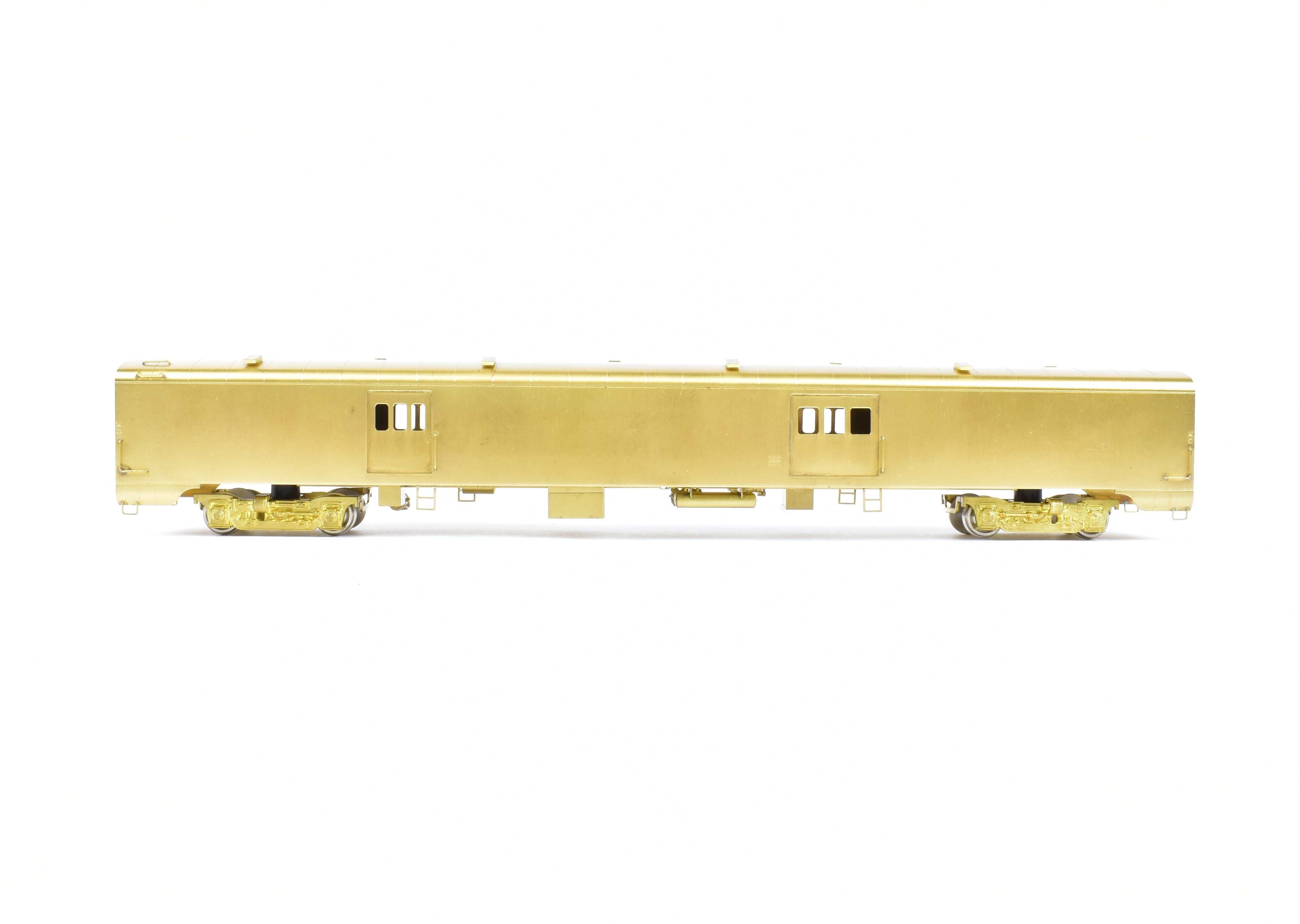 HO Brass Oriental Limited NP North Coast Water Baggage Car, No Skirts, Excellent Cond