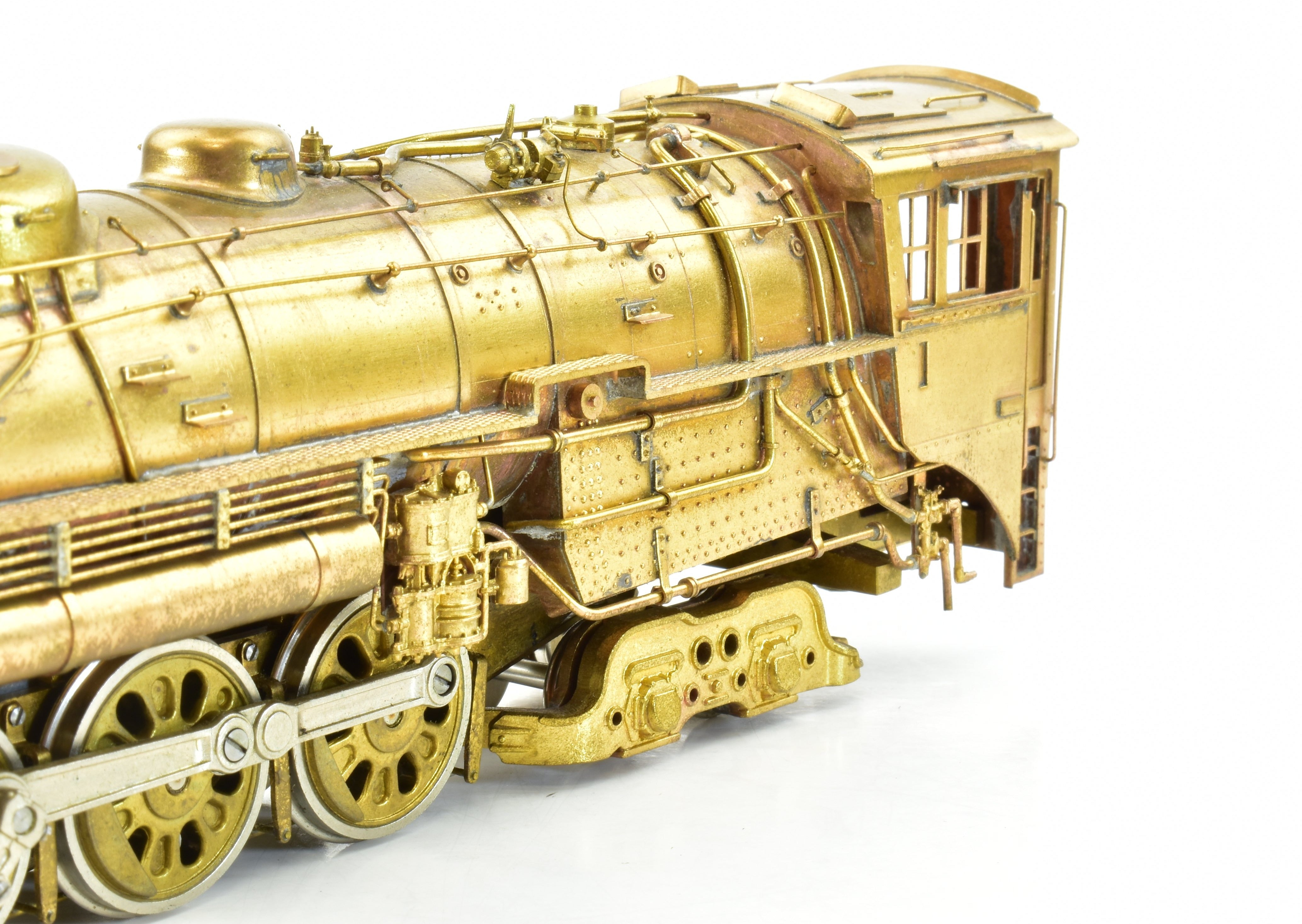 HO Scale Brass Pacific Fast Mail (PFM) Model Train - Toby CB&Q Burlington Route 4-8-4 Class O-5 Crown Model from 1969 Run