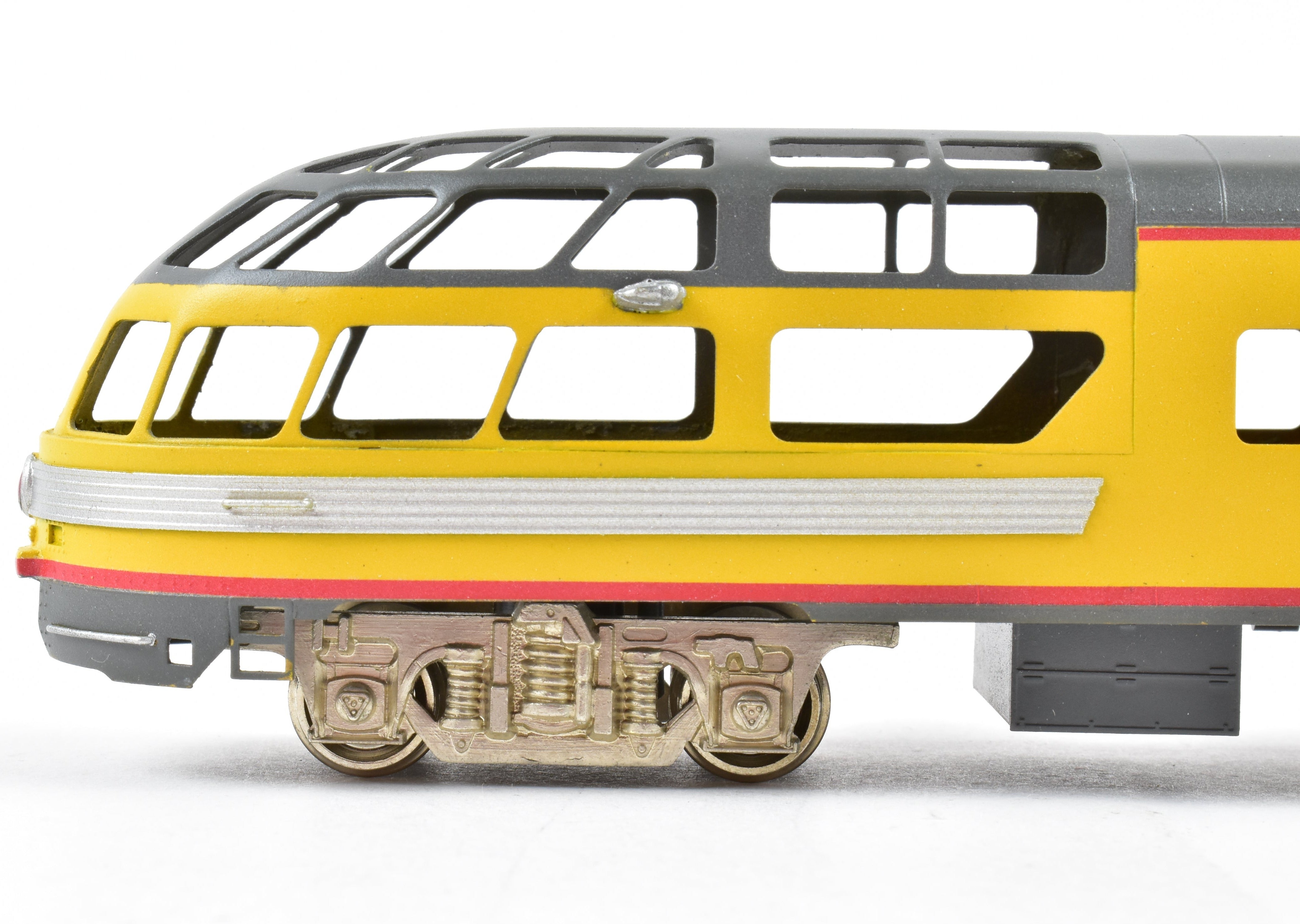 HO Scale Brass Soho Milwaukee Road Creek Series Custom Painted Sleeper - Observation Model Train Car for Cedar Rapids