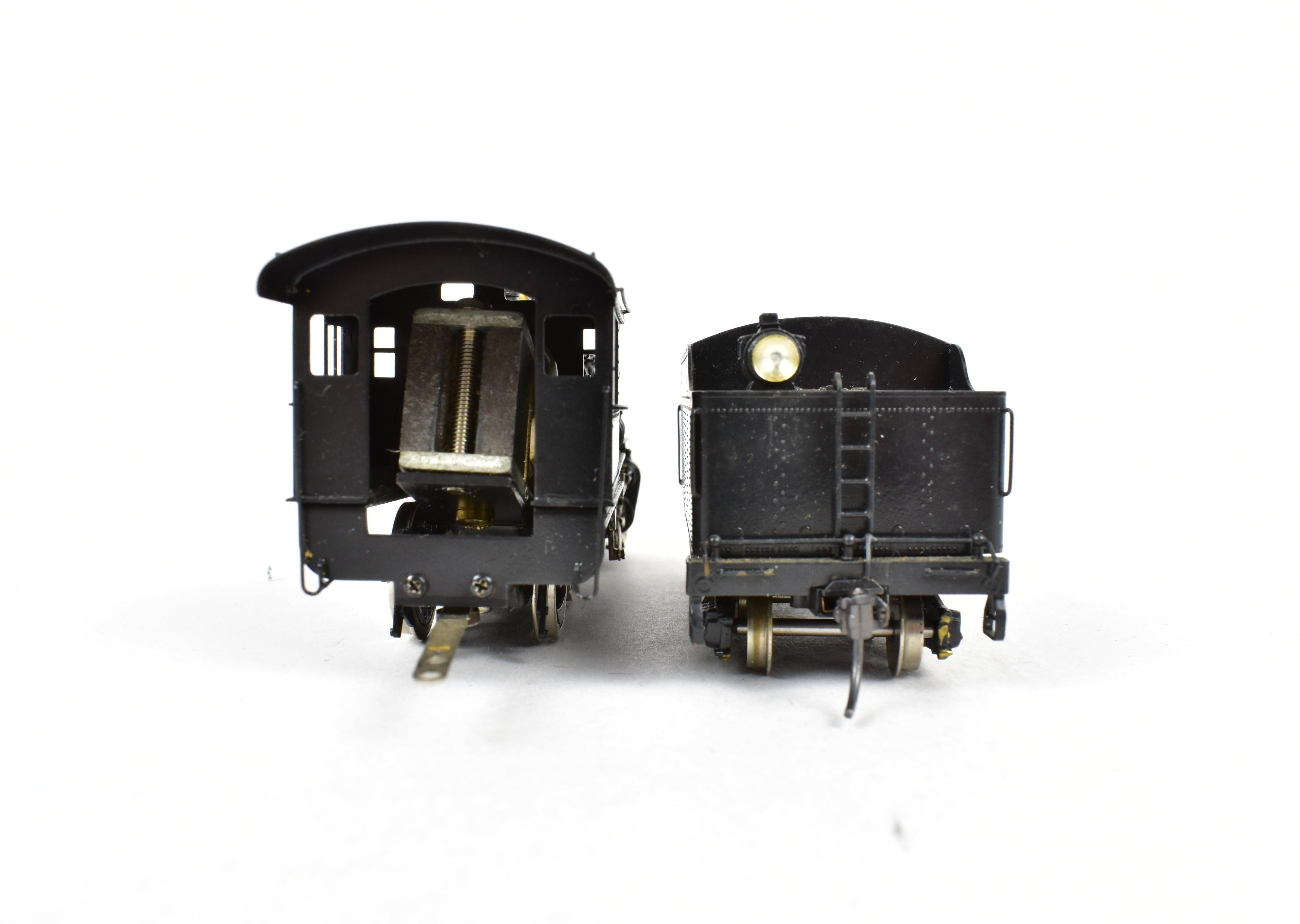 NJ Custom Brass LIRR - Long Island Railroad G - 53sd 4 - 6 - 0 Custom Painted HO Model with Shelf - Wear Box
