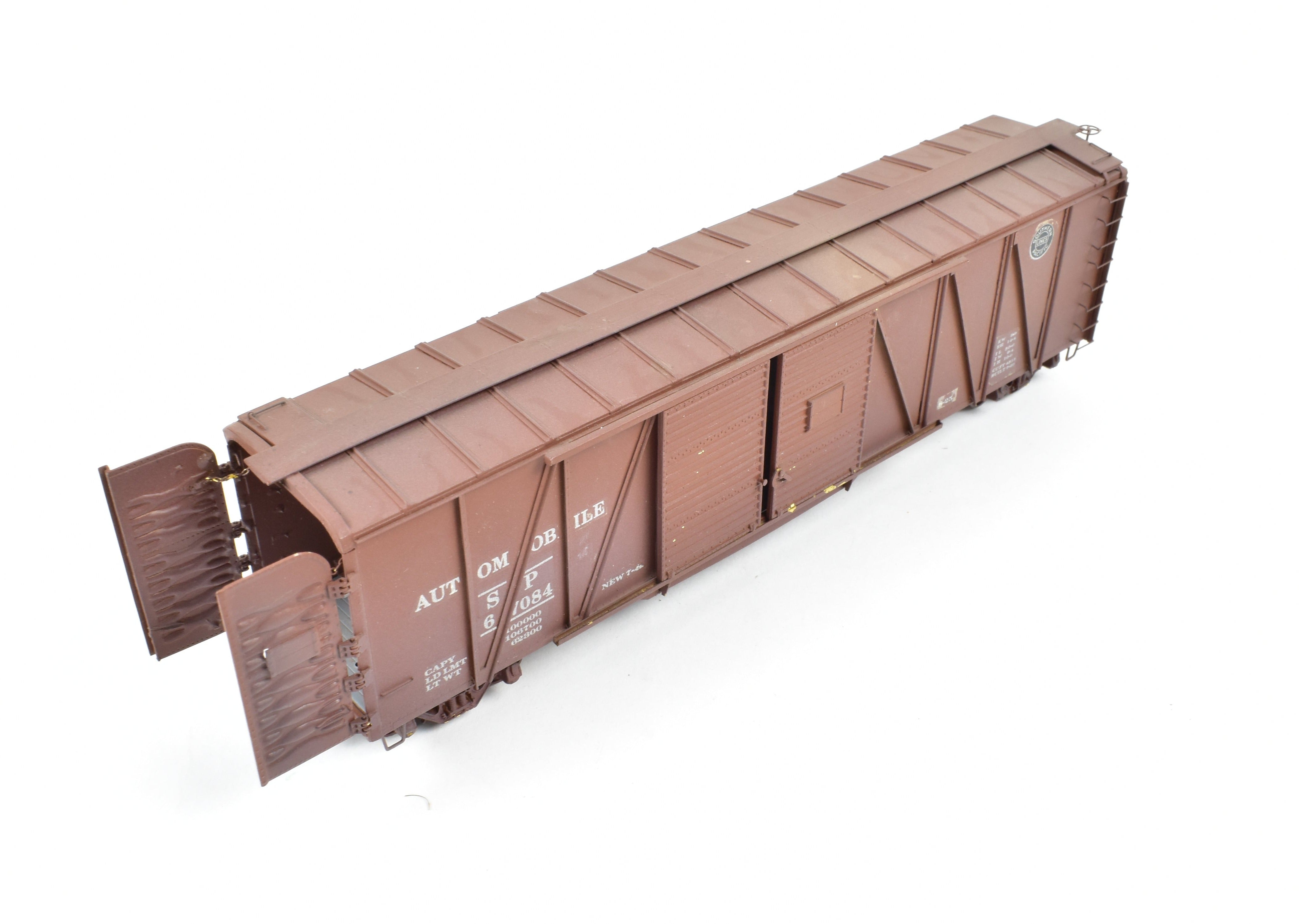 HO Scale Brass Southern Pacific 50-Ton Single Sheathed Automobile Box Car