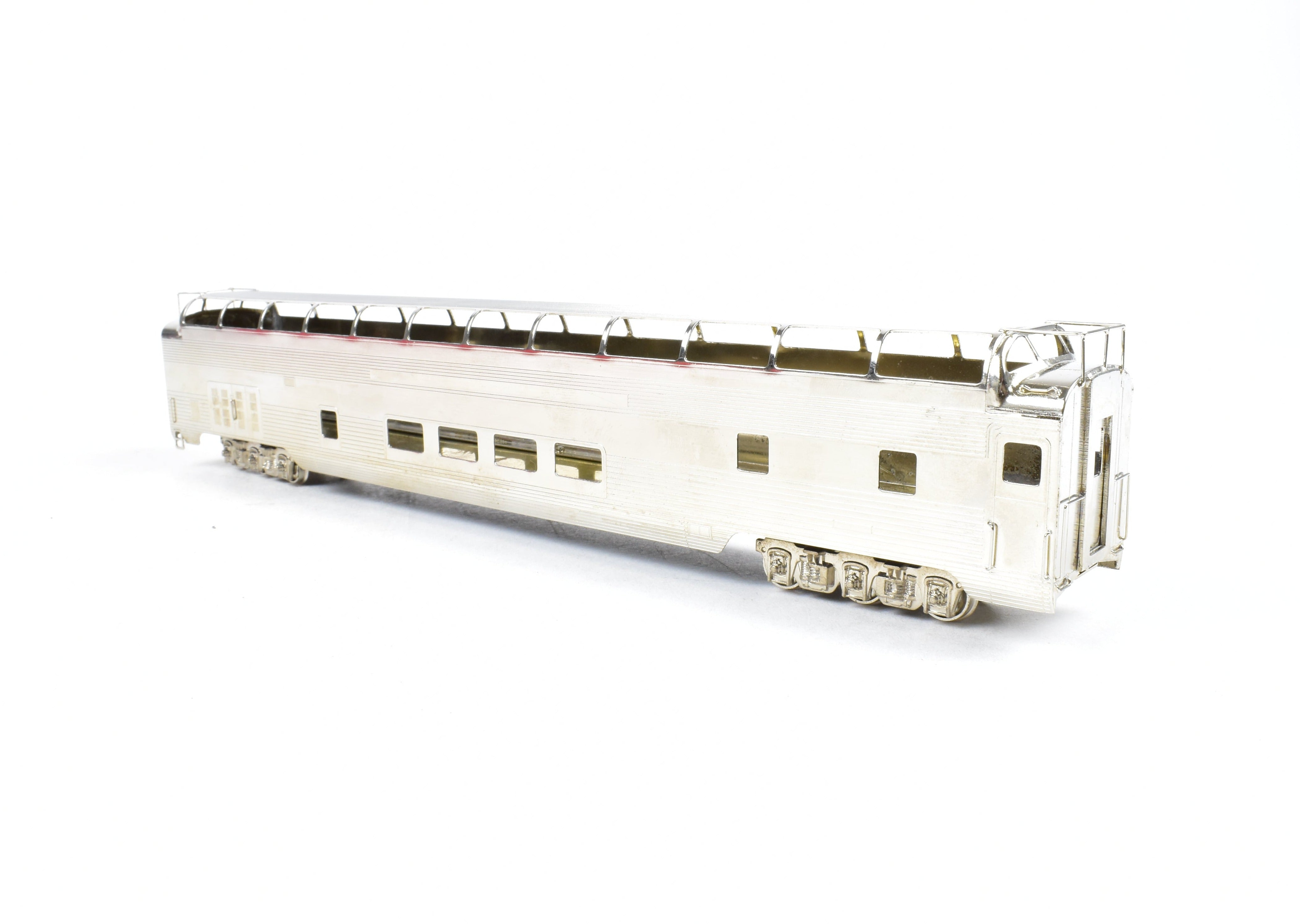 HO Scale Brass Soho ATSF Santa Fe Full - Length Dome Car #506