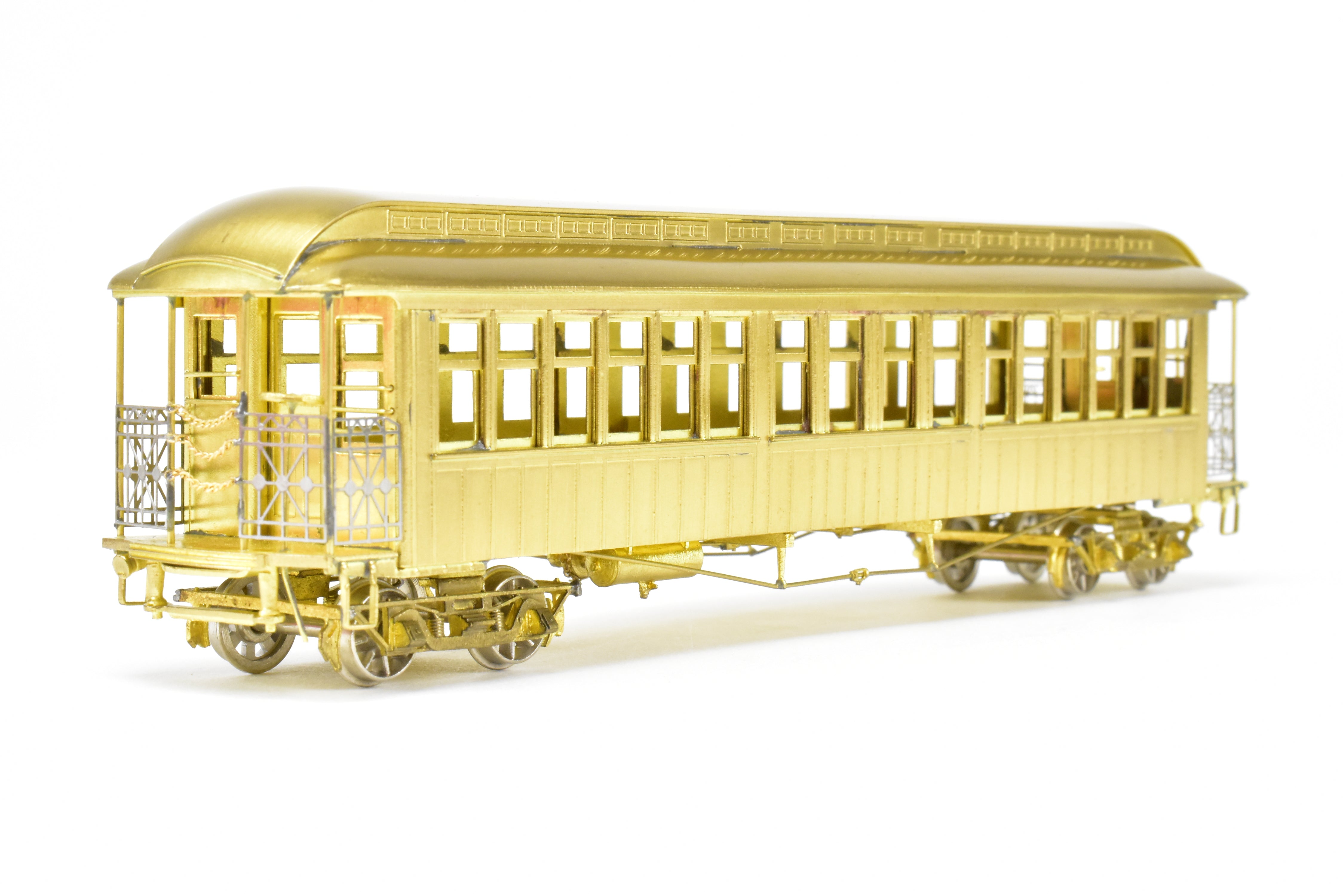 HO Brass MTS Imports Manhattan Elevated & C&SSRT Unpowered Elevated Car, Like New