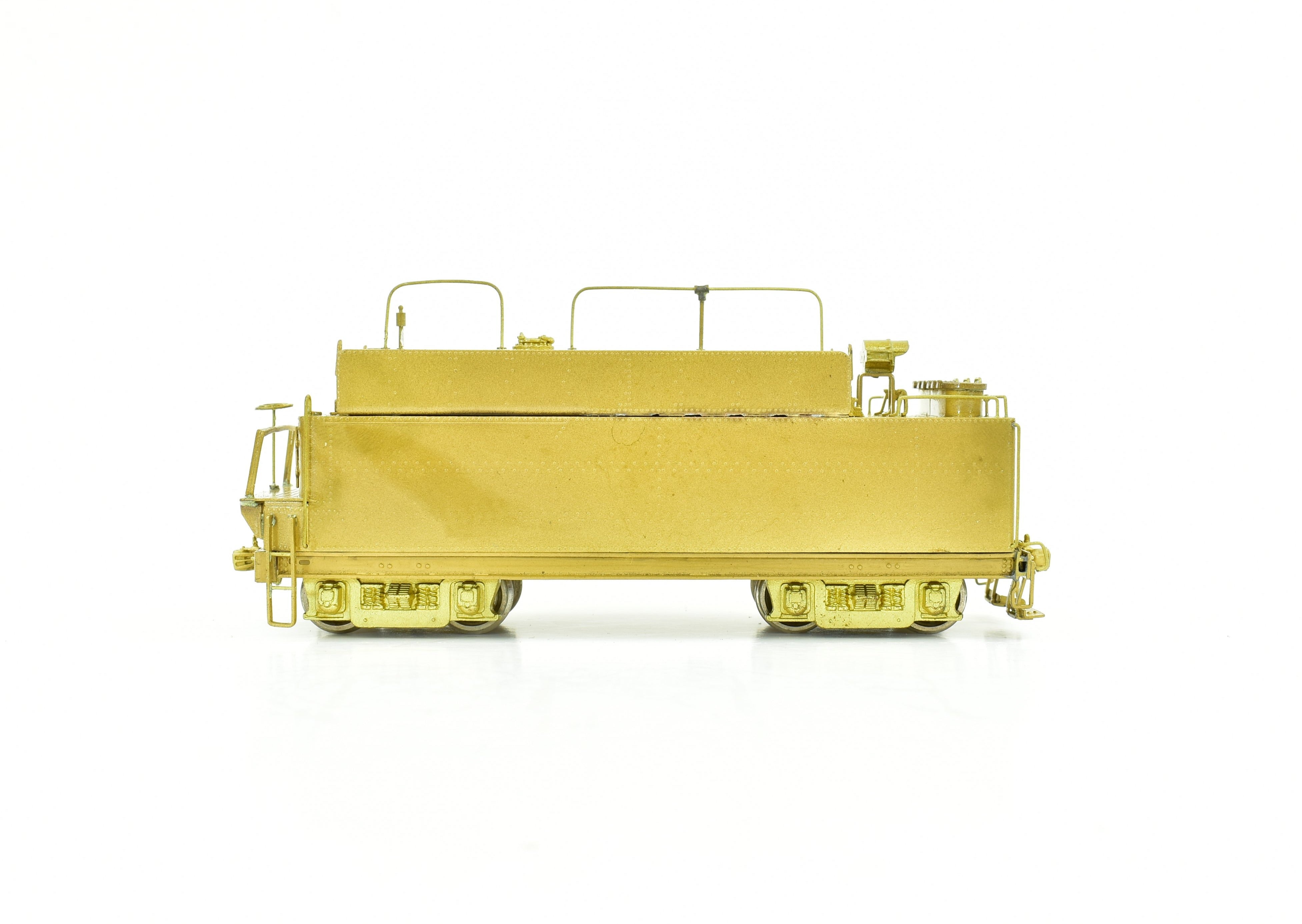 HO Scale Brass NPP Nickel - Plated Auxiliary Tender for CB&Q and C&S Routes