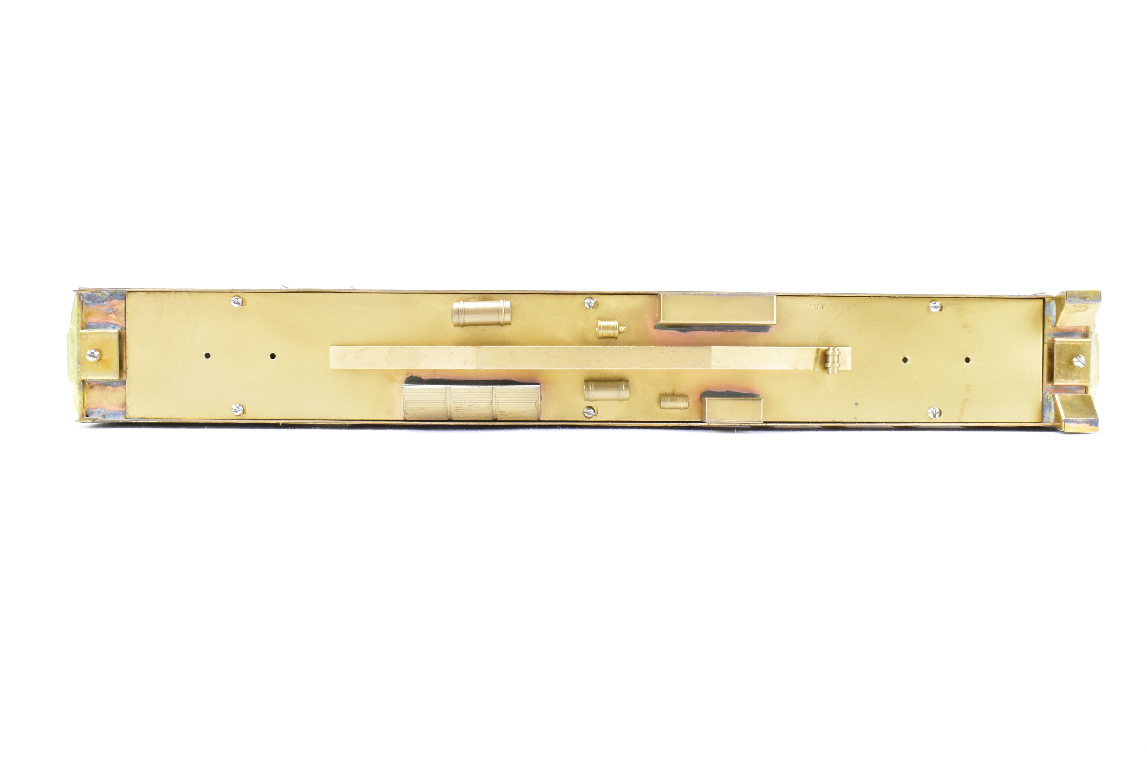 HO Scale Brass ATSF - Santa Fe Heavyweight Combine with Central Valley Trucks
