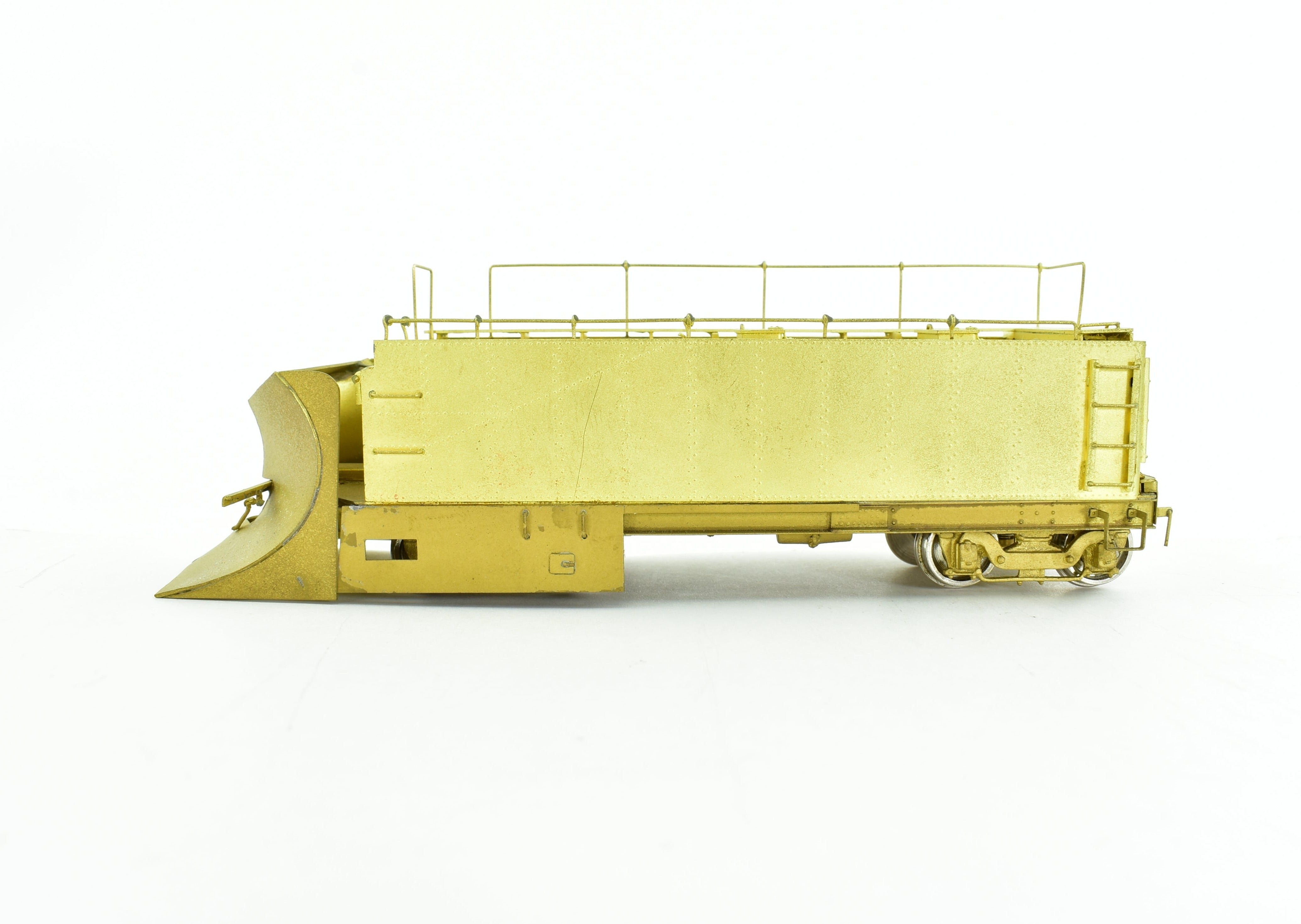 HO Scale Brass Oriental Limited Great Northern Wedge Snow Plow Model for Model Trains