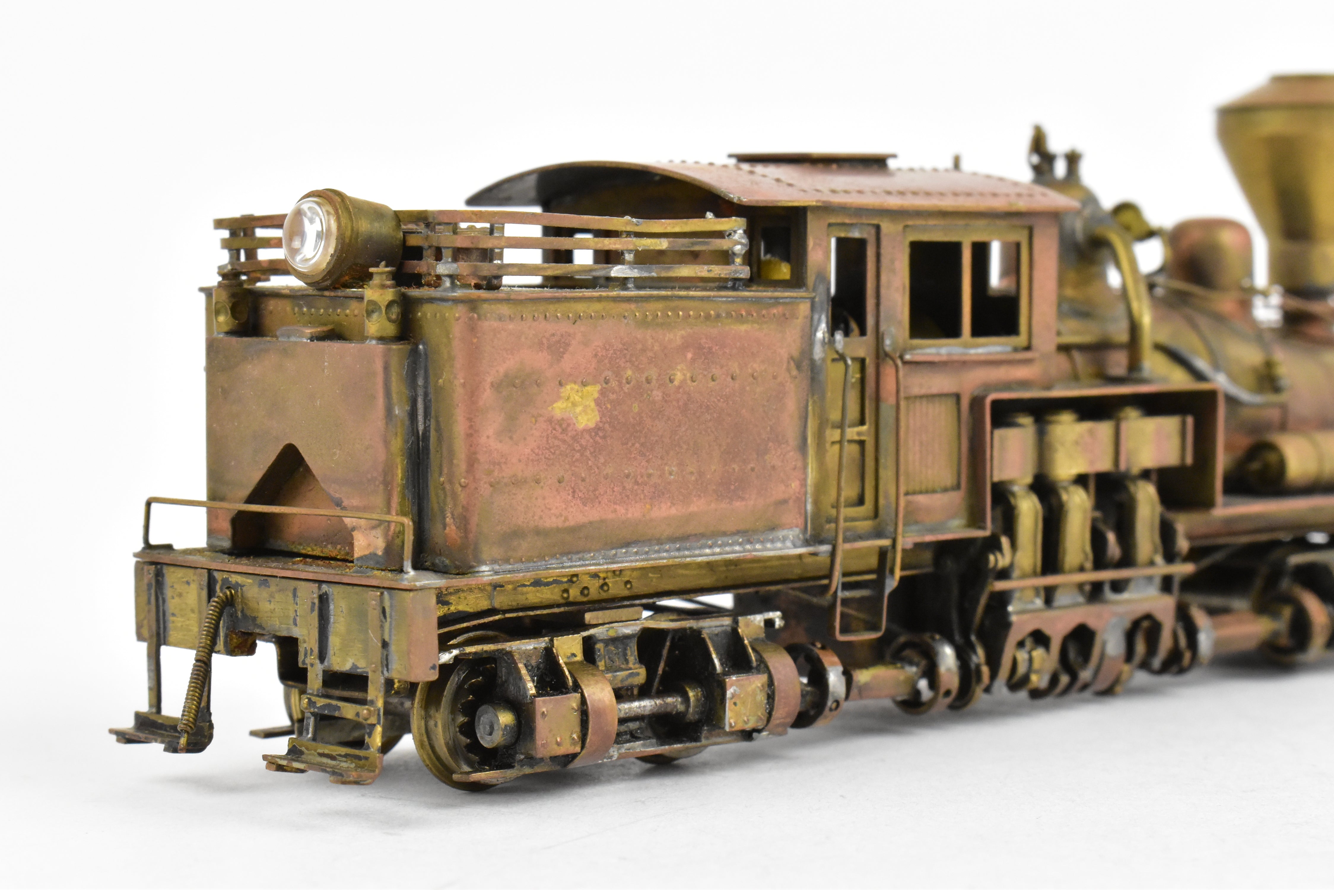 1955 HO Brass PFM - United 2-Truck Class B Shay Geared Locomotive in REBOXX