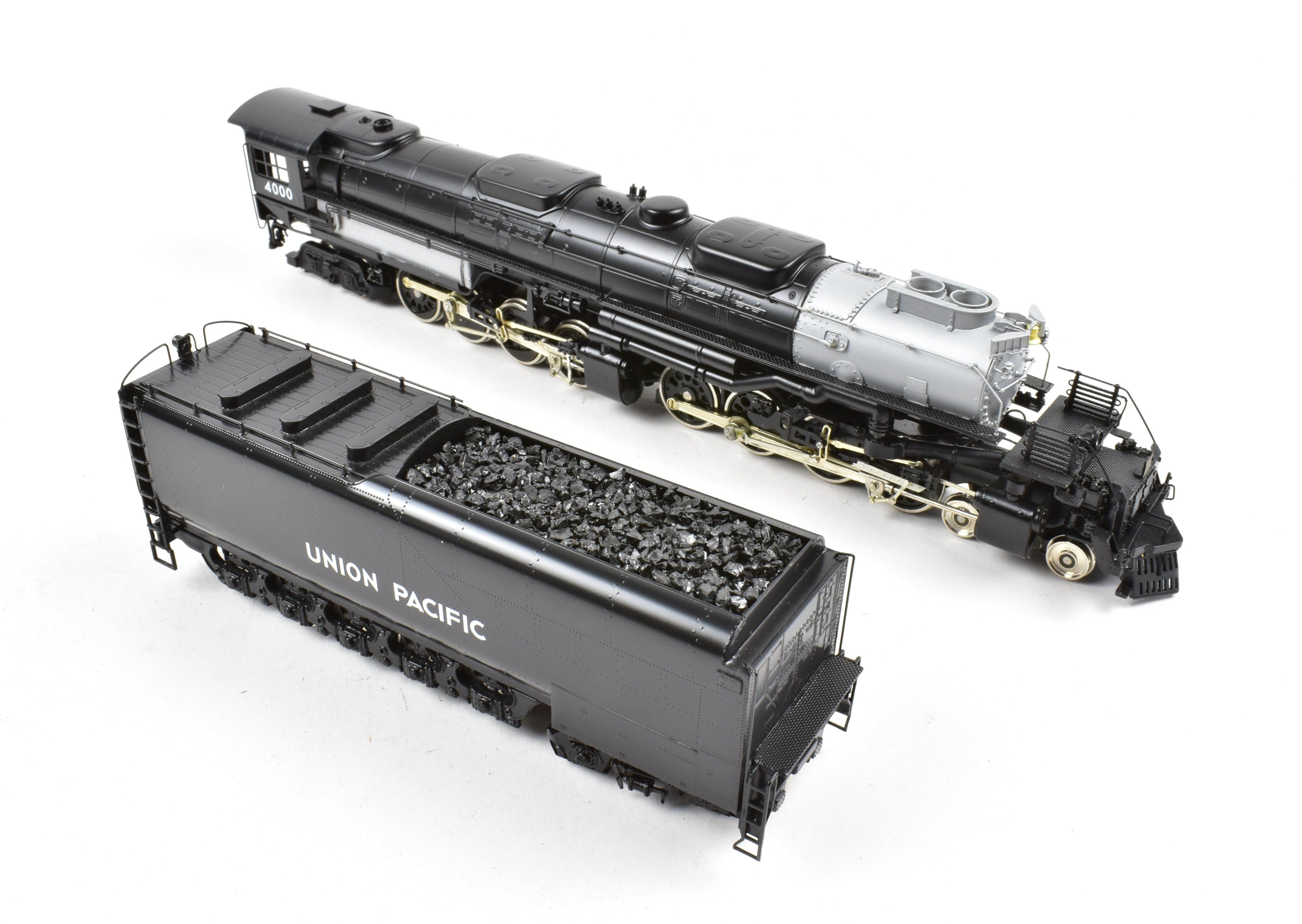 HO Scale Brass Model Train Imported by Key - Union Pacific 4000 Class 4 - 8 - 8 - 4 Big Boy, the Renowned Famous Train No. 4000