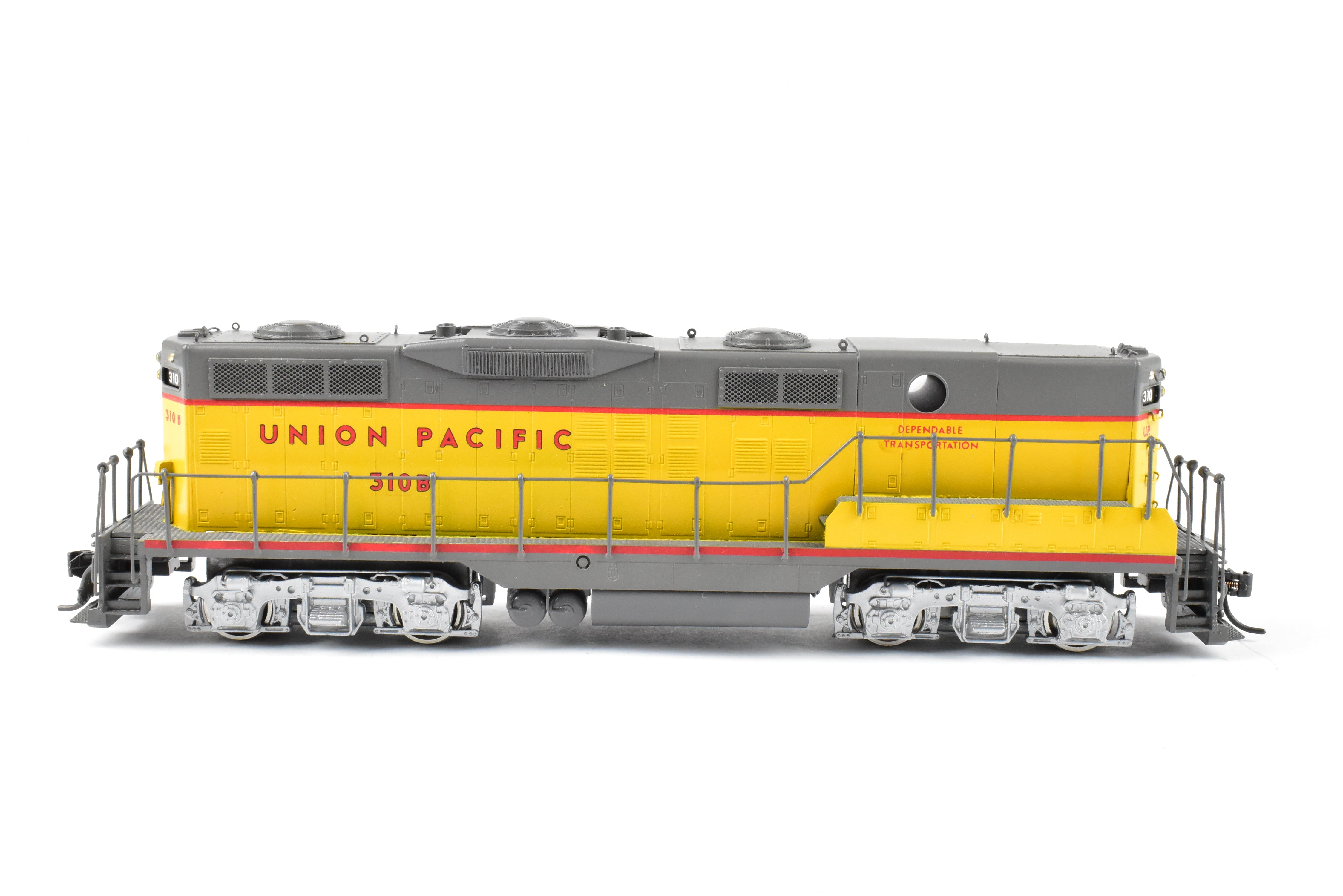 HO Brass Oriental Limited Union Pacific EMD GP9 1750 HP Cabless B-Unit CP #310B